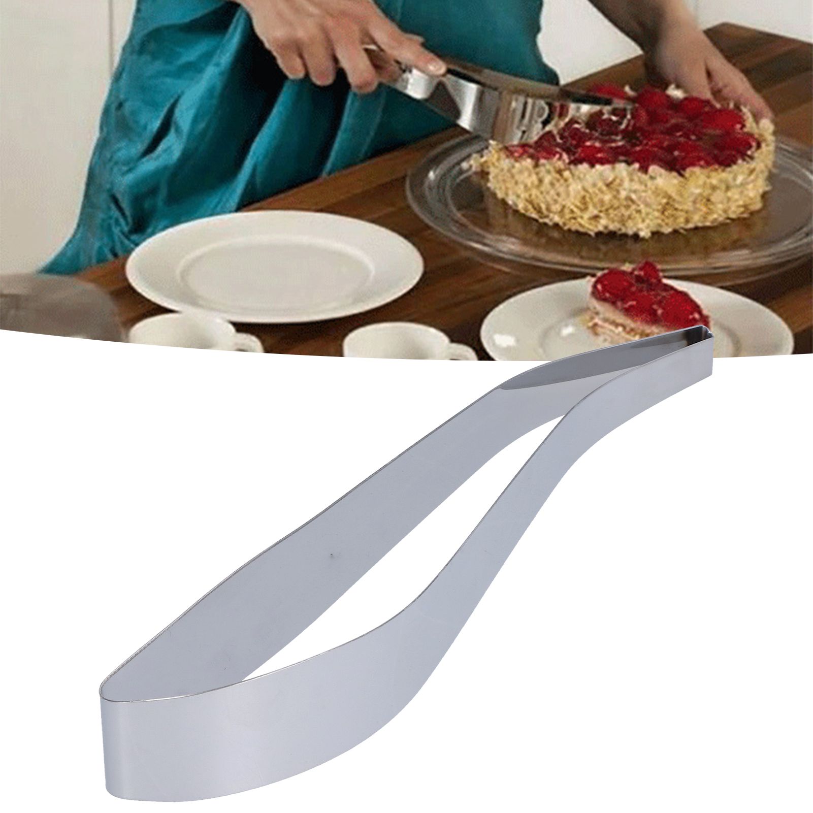 Pie Cutter Stainless Steel Efficient Portable Integrated Cake Cutter for view 11