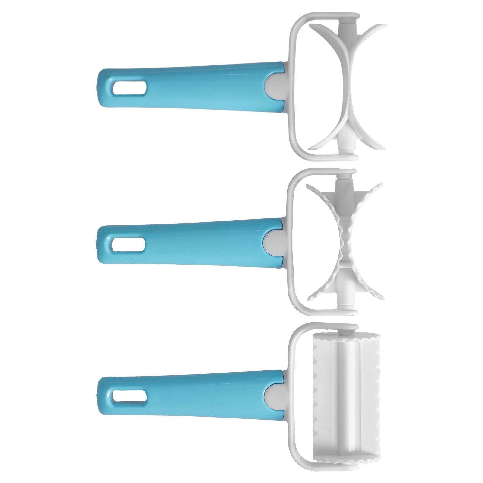 3Pcs/Set DIY Dough Cutter Roller Baking Accessory for Wonton Biscuit Cookies view 2