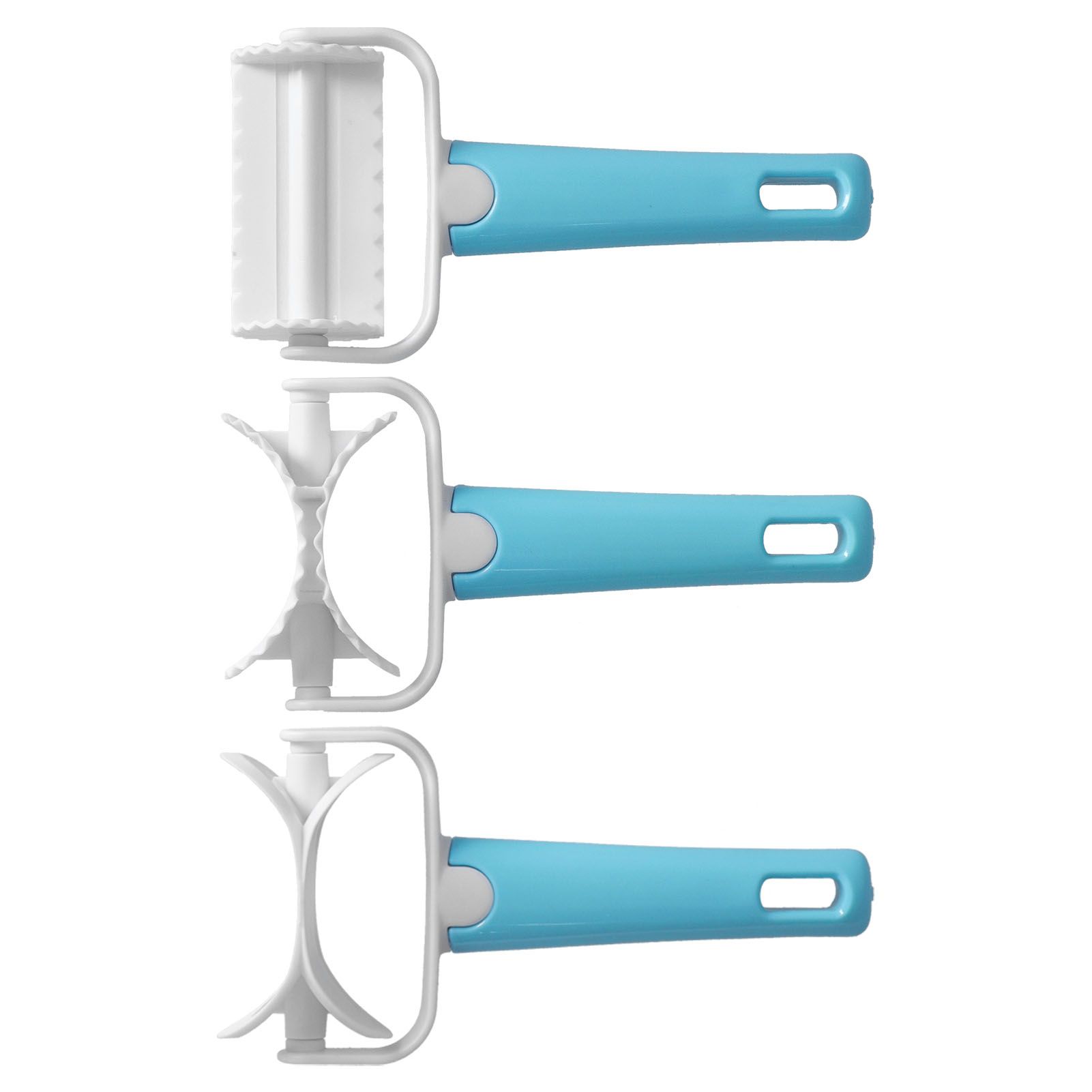 3Pcs/Set DIY Dough Cutter Roller Baking Accessory for Wonton Biscuit Cookies view 3