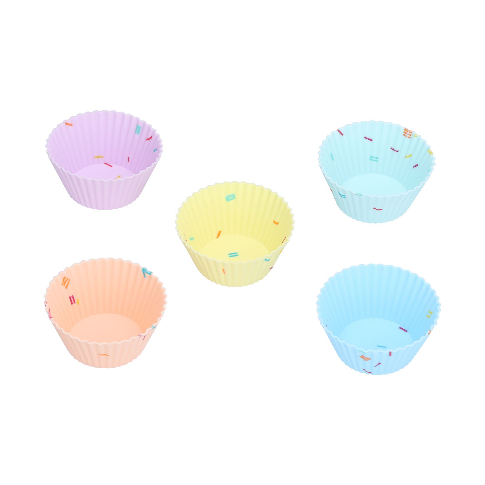 20Pcs Silicone Cupcake Mold Non Stick Reusable Baking Molds for Muffin view 9