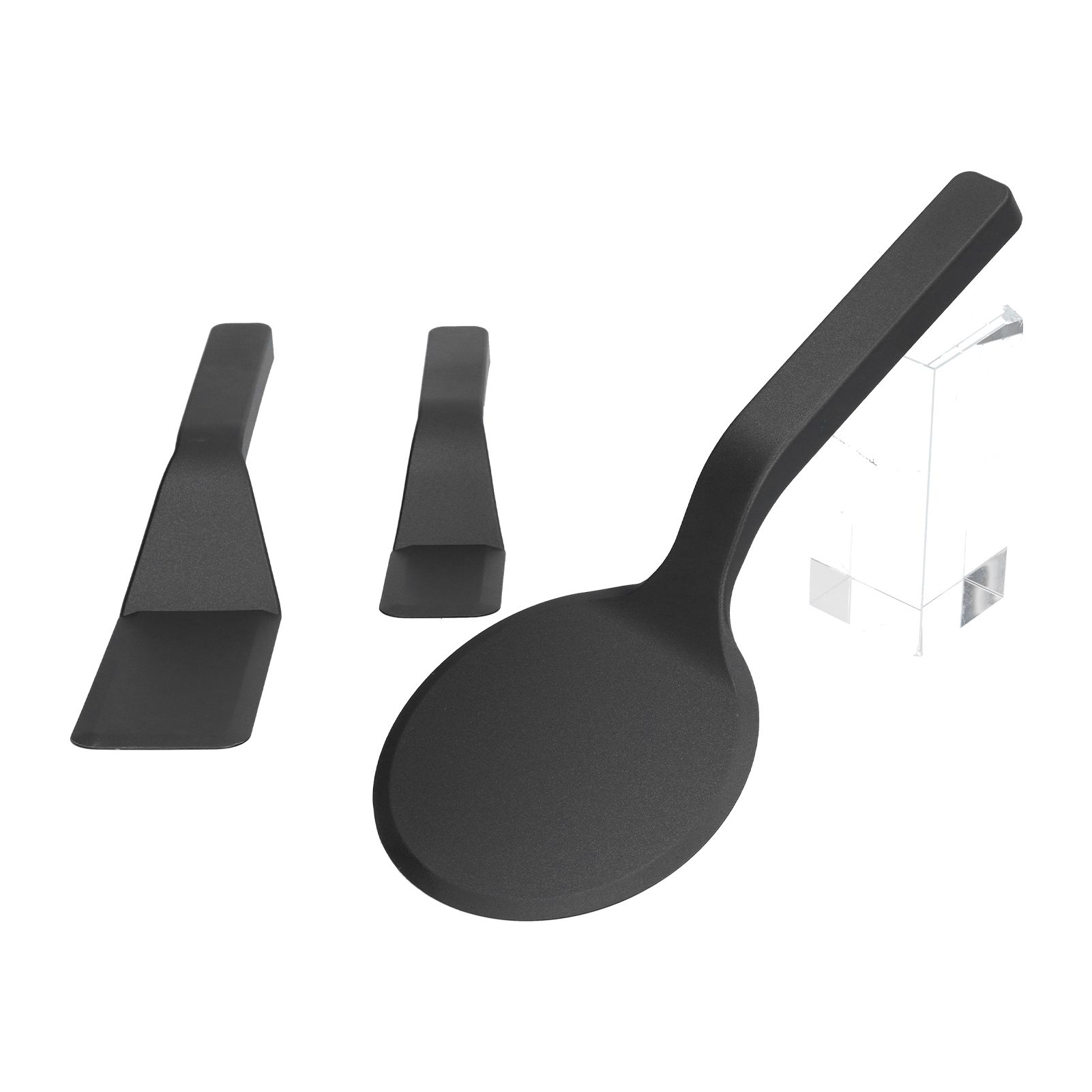 3Pcs Spatula Set Nylon Scraper with Beveled Edge Kitchen Utensils For Frying view 2