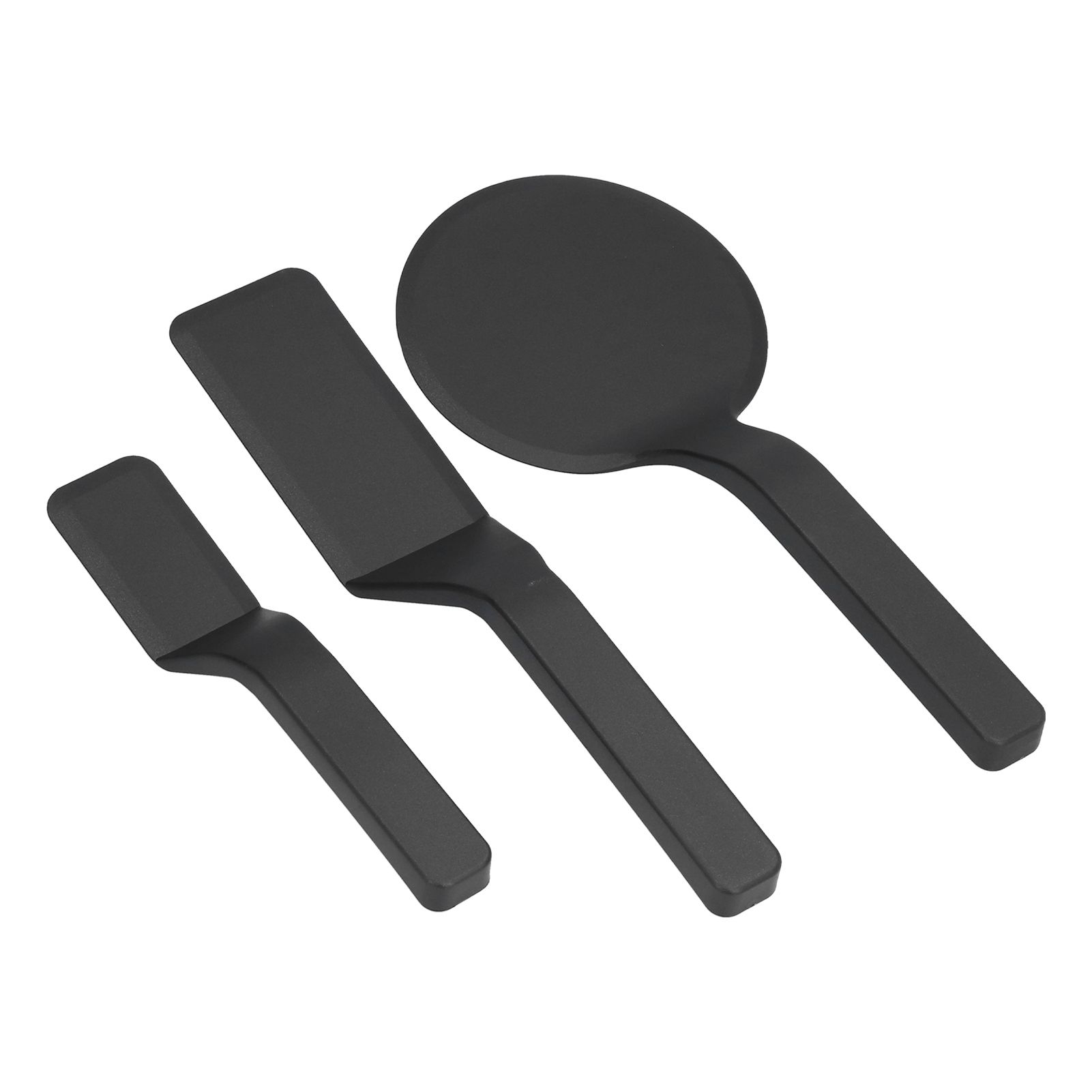 3Pcs Spatula Set Nylon Scraper with Beveled Edge Kitchen Utensils For Frying view 4