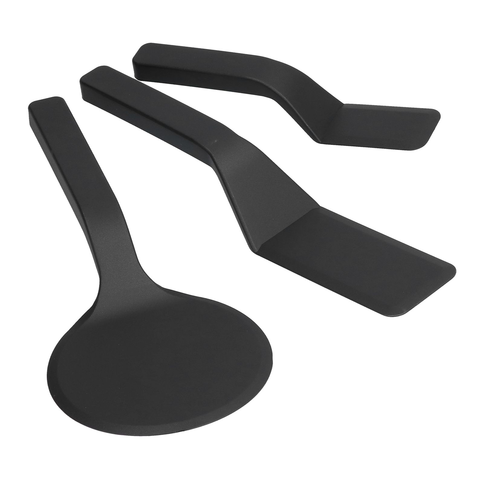 3Pcs Spatula Set Nylon Scraper with Beveled Edge Kitchen Utensils For Frying view 6