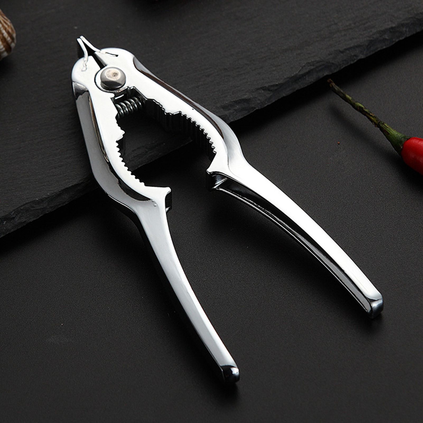 Blood Clam Opener Crab Pliers Nut Cracker Multi Functional Tool for Kitchen view 2