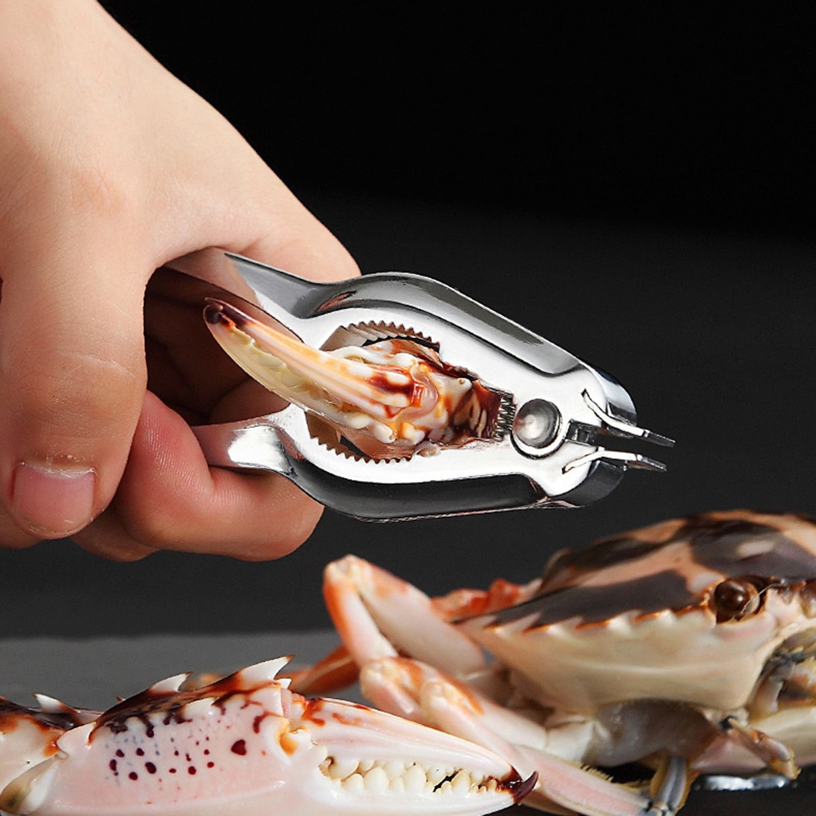 Blood Clam Opener Crab Pliers Nut Cracker Multi Functional Tool for Kitchen view 10