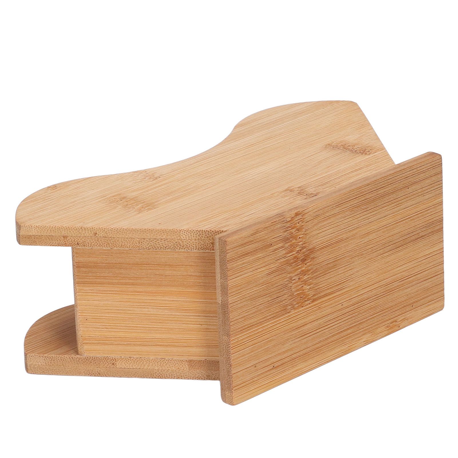 Coffee Filter Paper Holder Bamboo Countertop Reusable V Shape Tissue Dispenser view 15