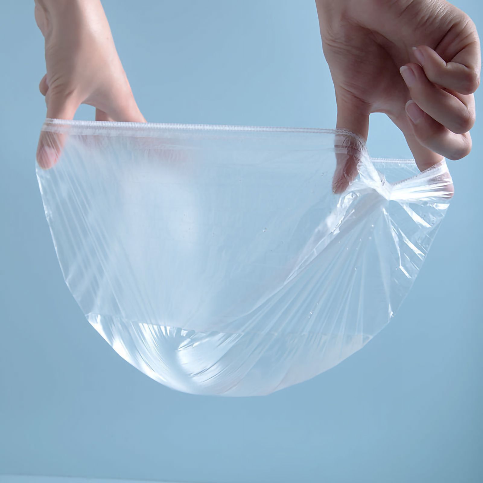 100PCS Disposable Food Storage Cover Elastic Food Wraps Harmless Transparent view 5