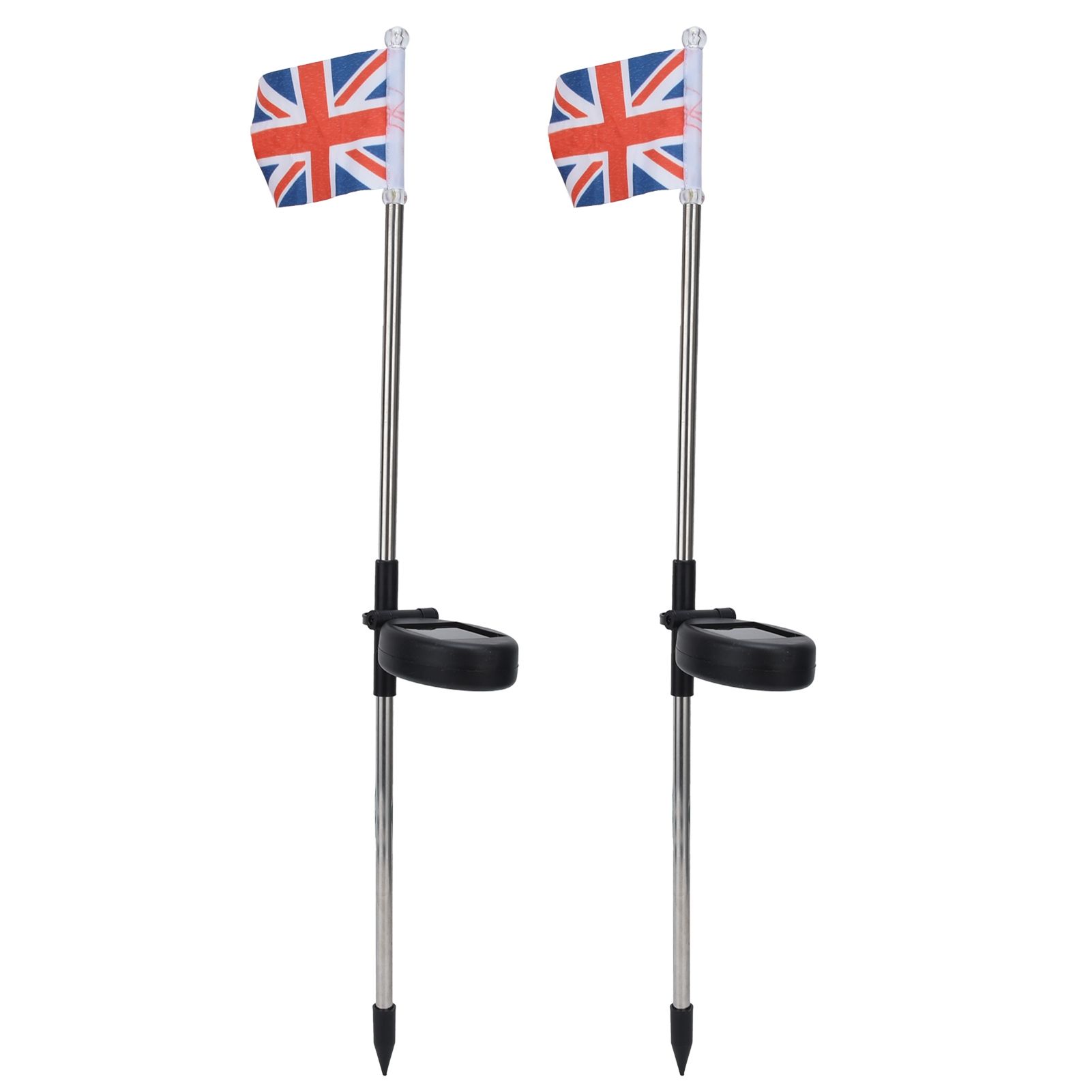 2PCS Solar UK Flag Light LED Solar Garden Lawn Lamp for Outdoor Landscape view 3