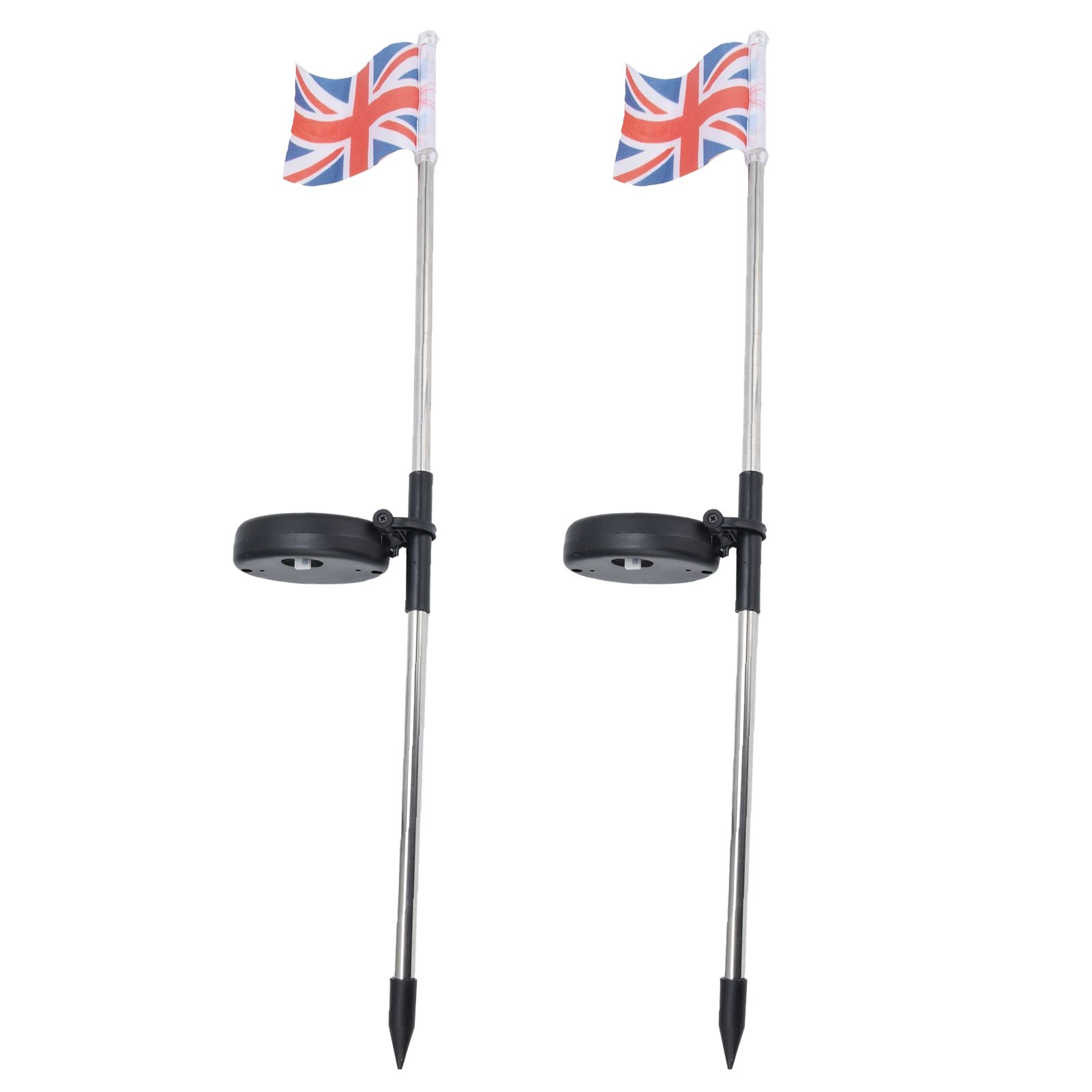 2PCS Solar UK Flag Light LED Solar Garden Lawn Lamp for Outdoor Landscape view 9