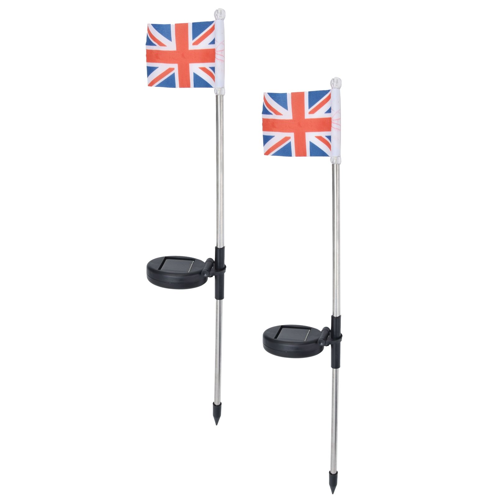 2PCS Solar UK Flag Light LED Solar Garden Lawn Lamp for Outdoor Landscape view 10