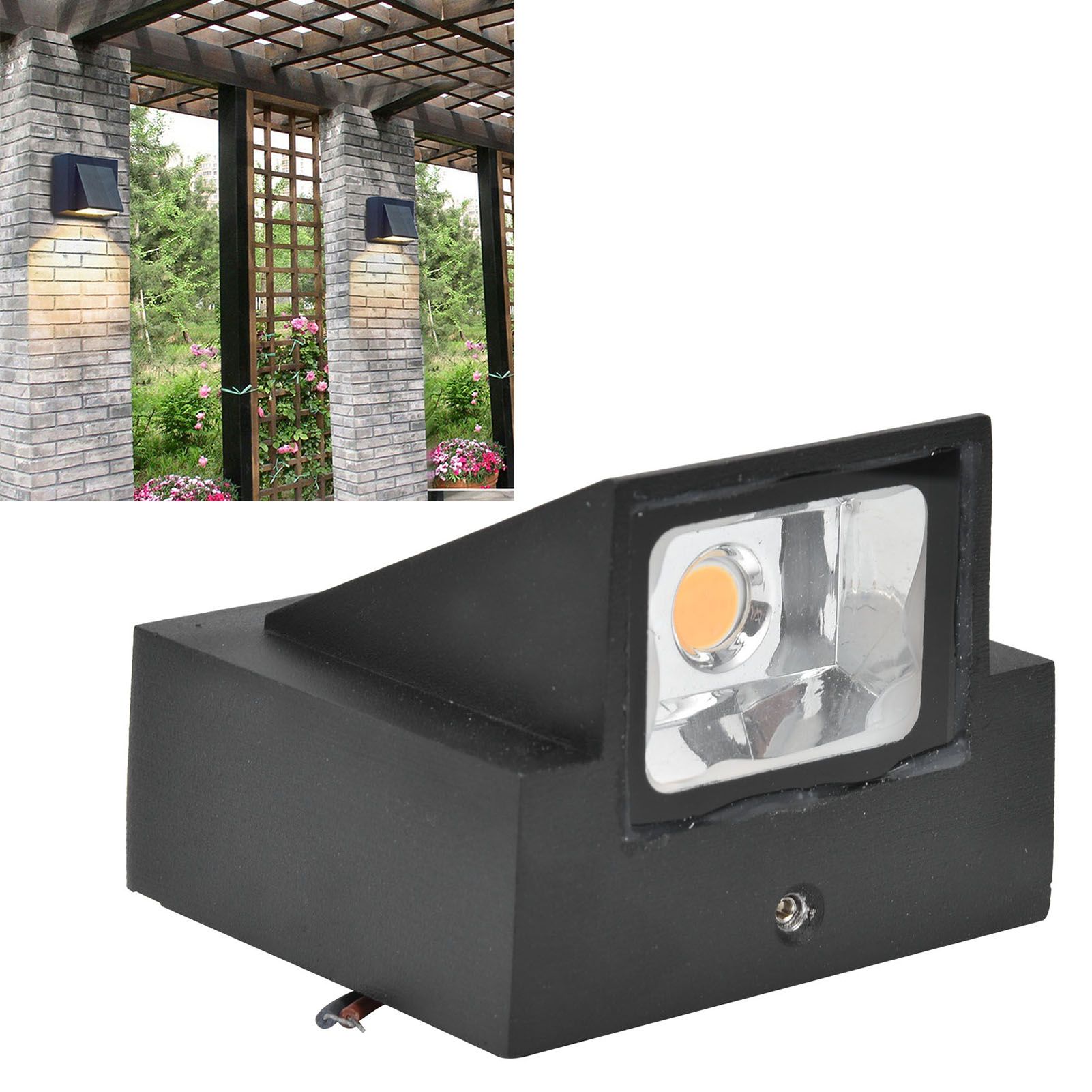 Outdoor Wall Light 5W COB Warm Light Source No Flicker IP65 Waterproof Lamp view 11