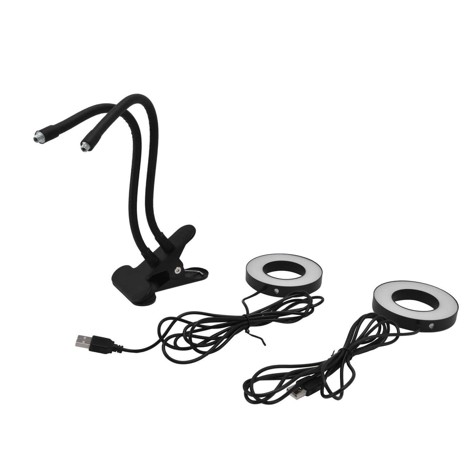 LED Grow Light Double‑End 360° Adjustable USB Powered Indoor Gooseneck Plant view 2