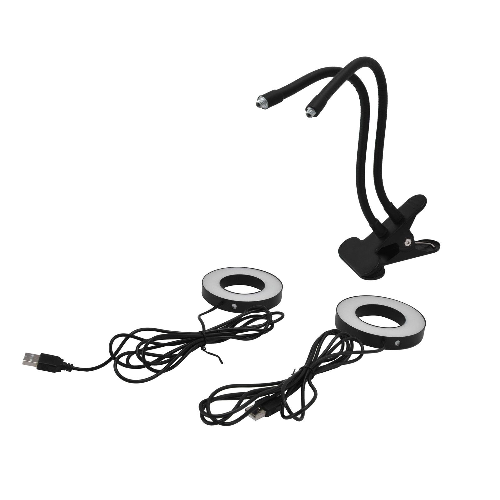 LED Grow Light Double‑End 360° Adjustable USB Powered Indoor Gooseneck Plant view 10