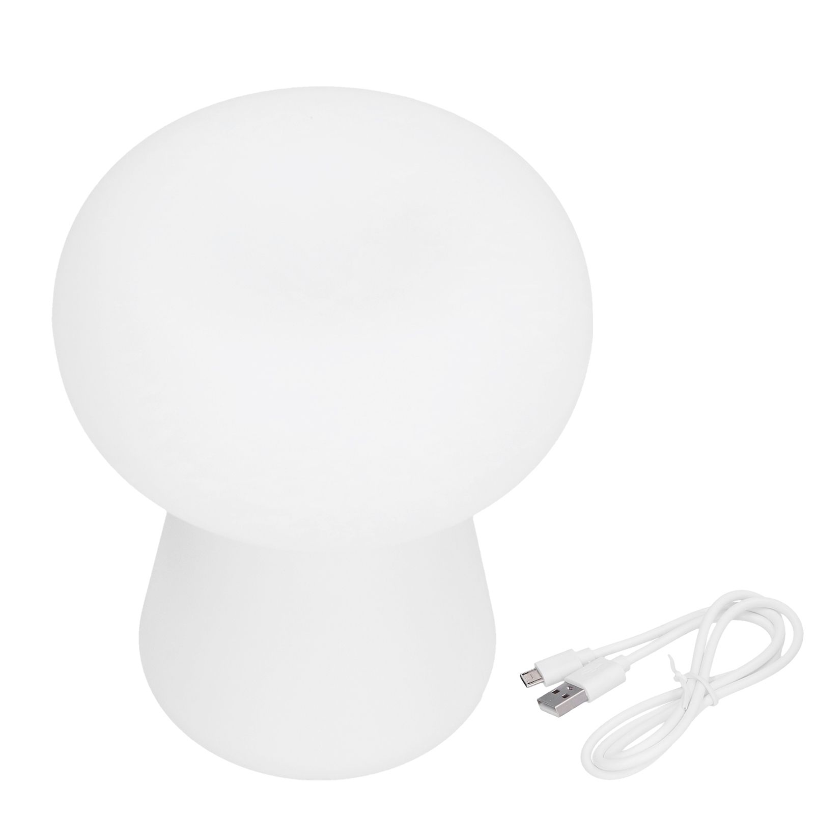 Night Light 3W Mushroom Shape Sensor Lamp USB Powered Desktop Light for Indoor
