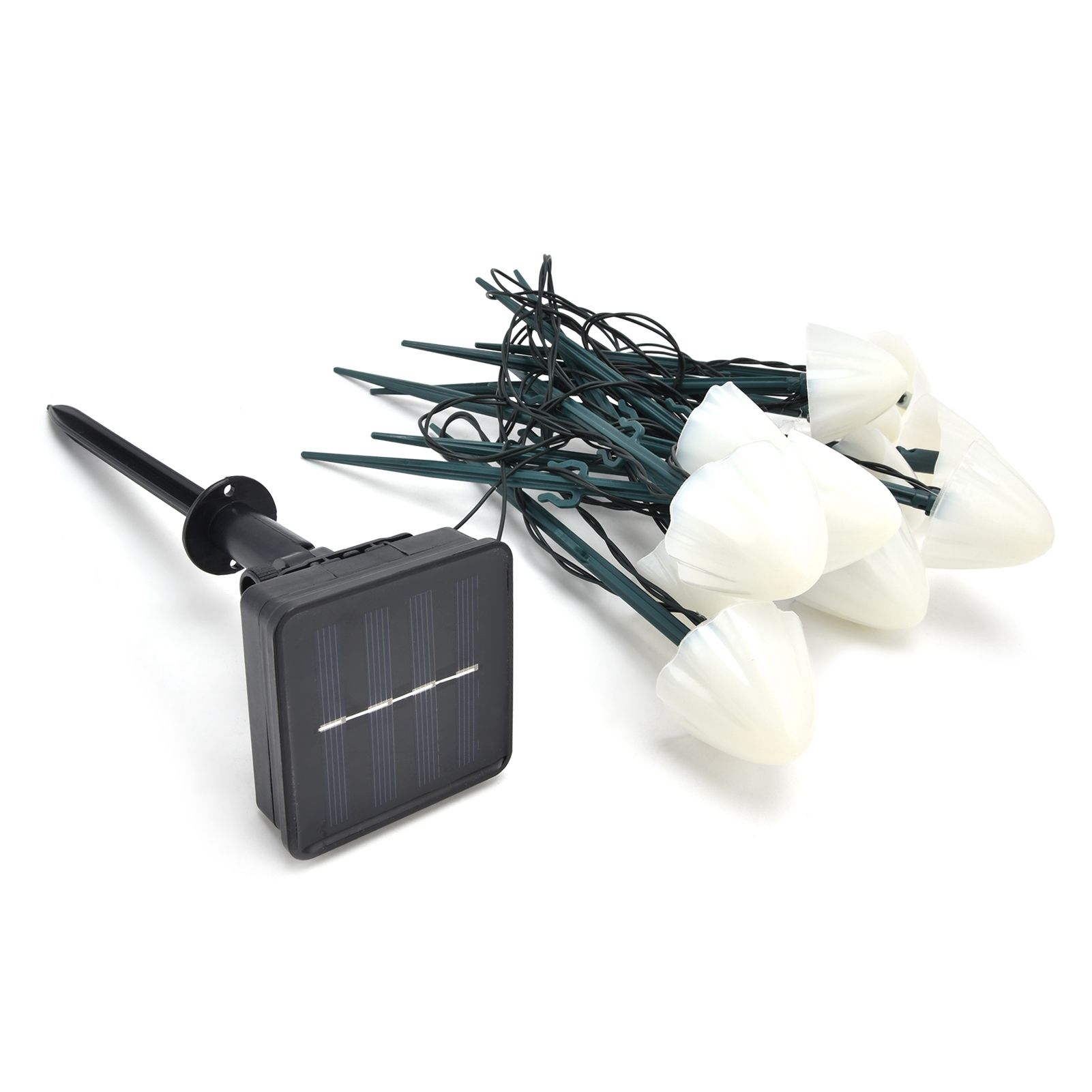 Solar Mushroom Shaped Light String Waterproof Decorative Lamp with 12LEDs 2 view 3