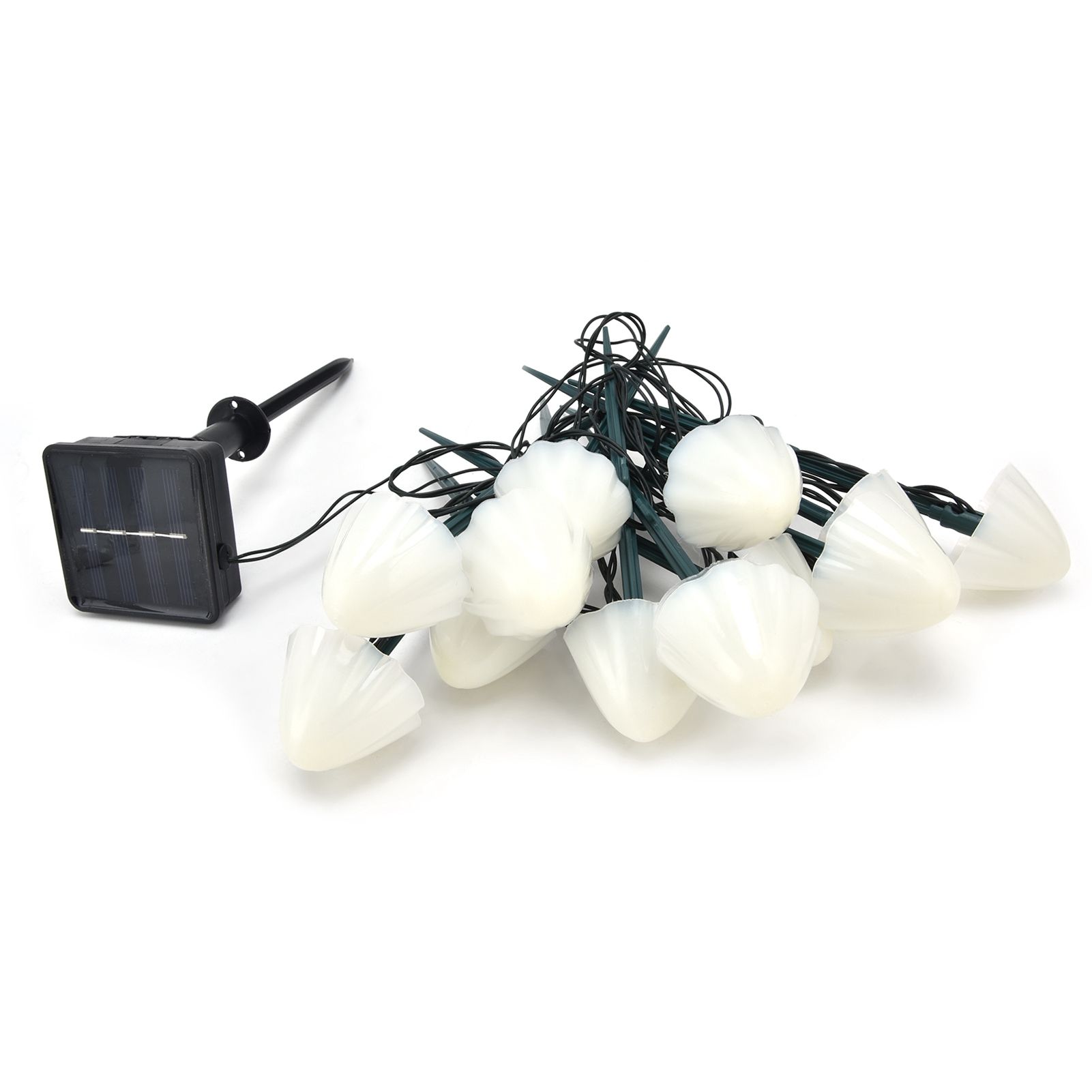 Solar Mushroom Shaped Light String Waterproof Decorative Lamp with 12LEDs 2 view 5