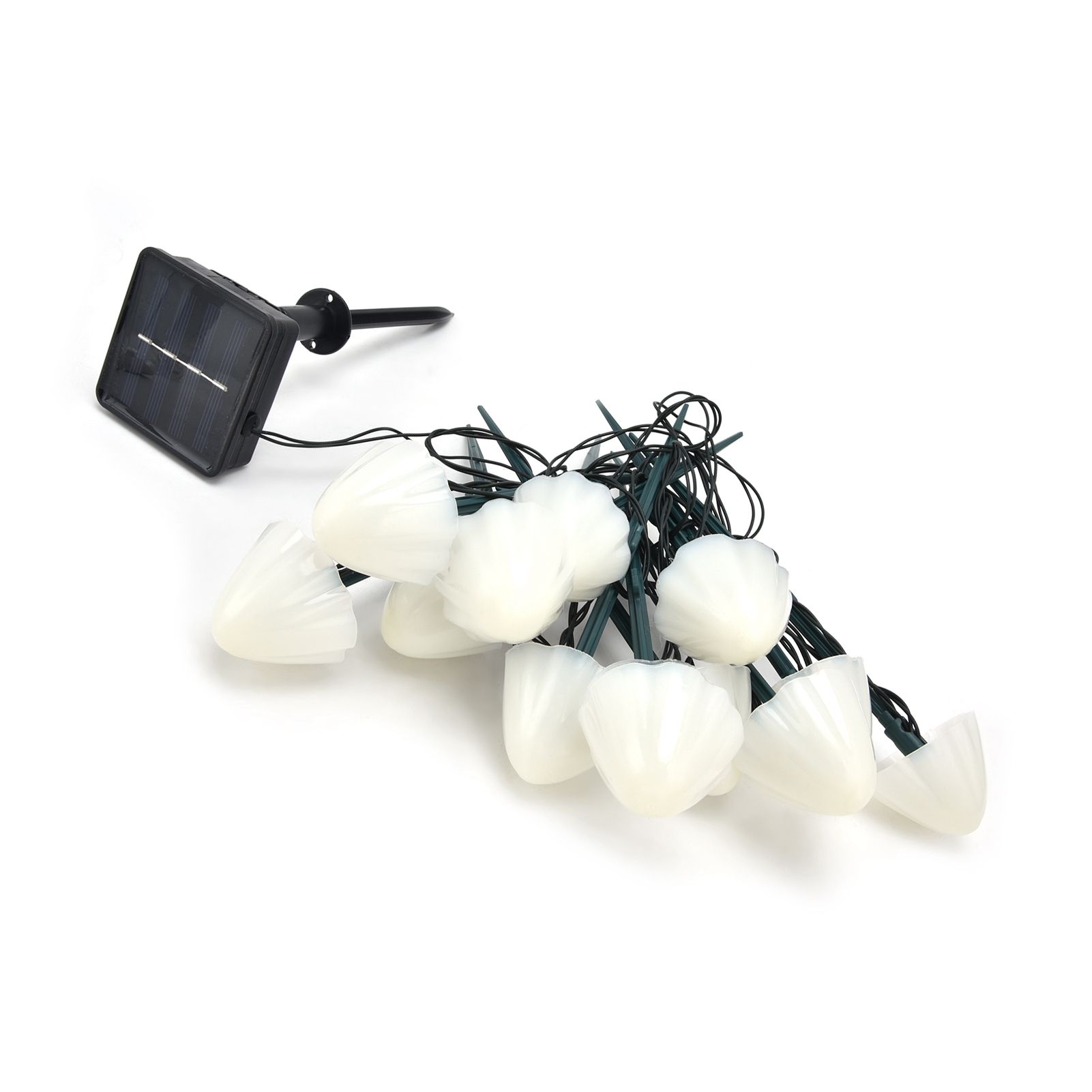 Solar Mushroom Shaped Light String Waterproof Decorative Lamp with 12LEDs 2 view 7