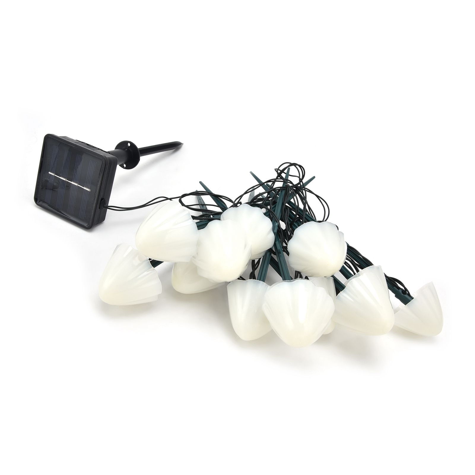 Solar Mushroom Shaped Light String Waterproof Decorative Lamp with 12LEDs 2 view 8