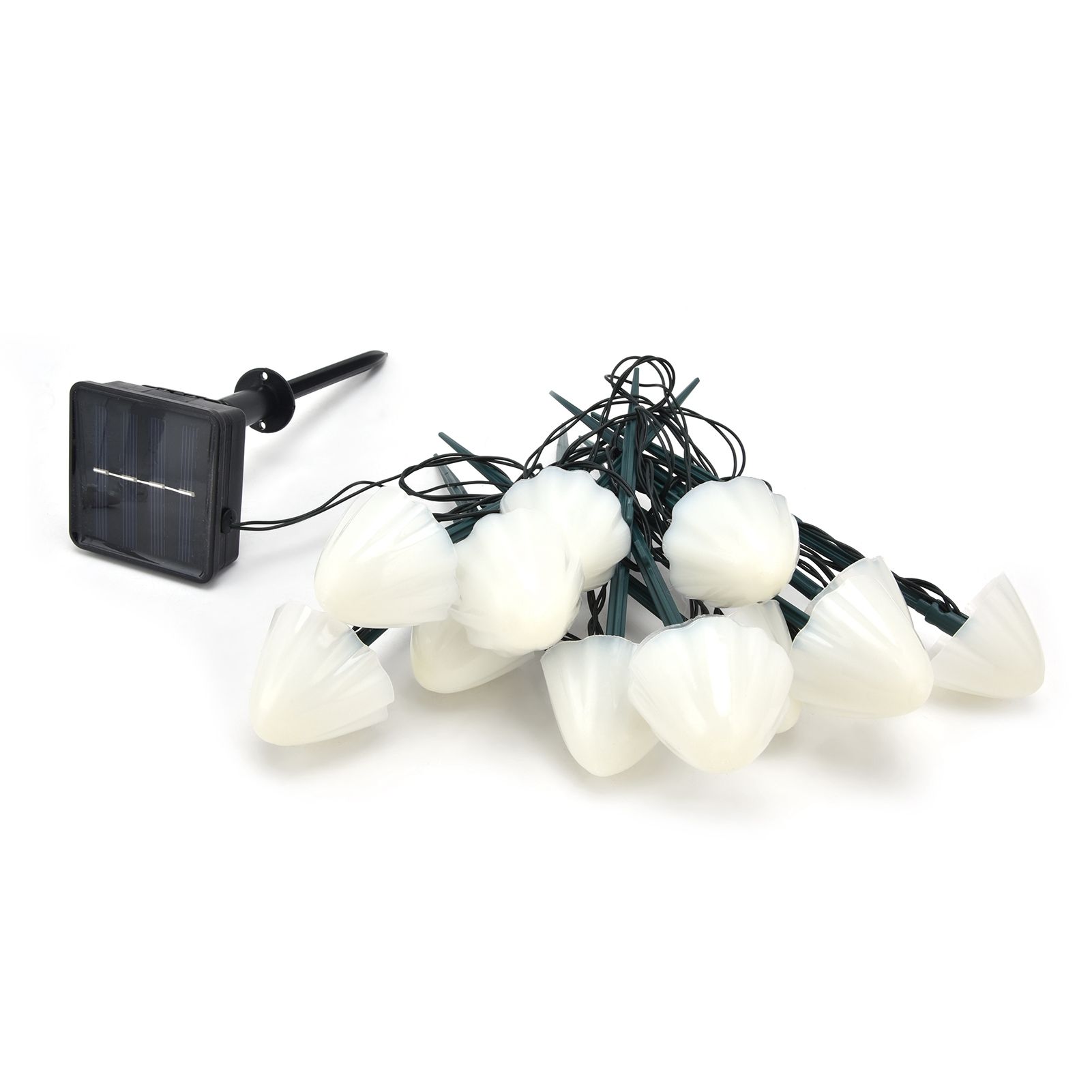 Solar Mushroom Shaped Light String Waterproof Decorative Lamp with 12LEDs 2 view 9