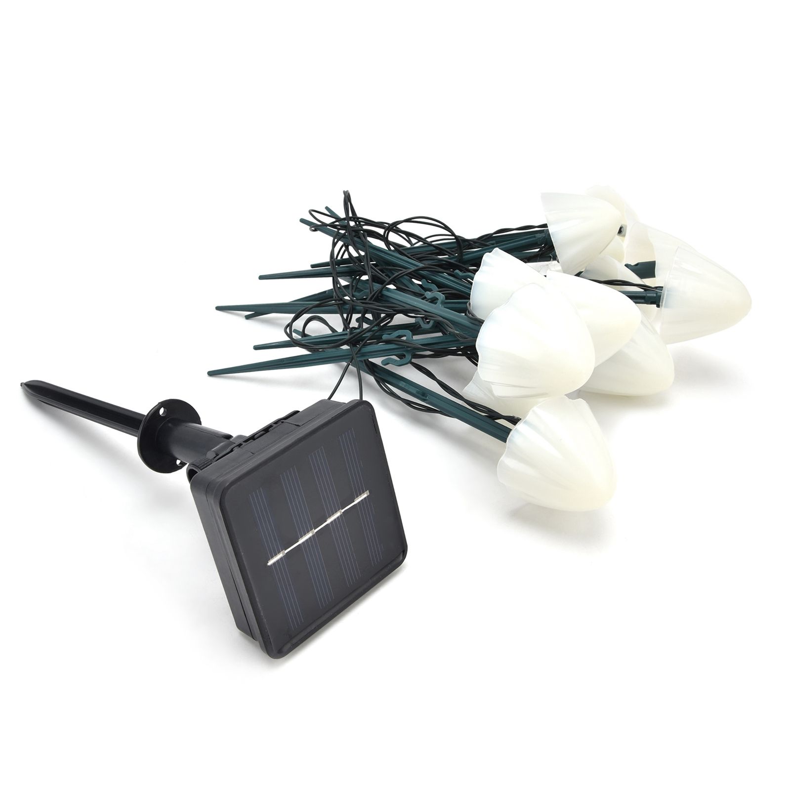 Solar Mushroom Shaped Light String Waterproof Decorative Lamp with 12LEDs 2 view 10