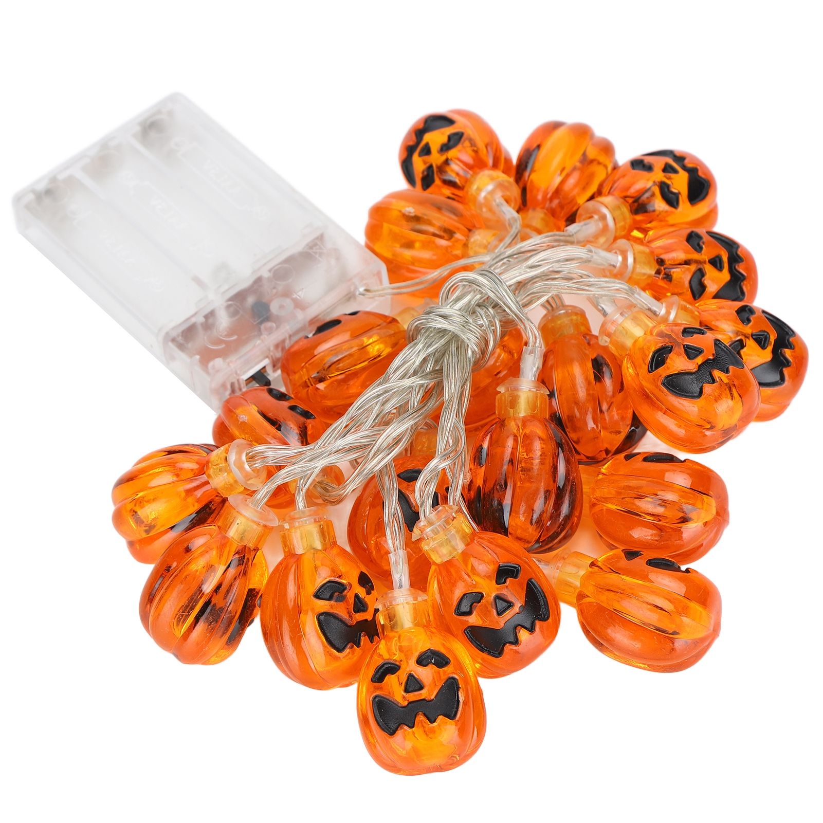Halloween Pumpkin Lanterns String Battery Operated LED Pumpkin String Lights view 4