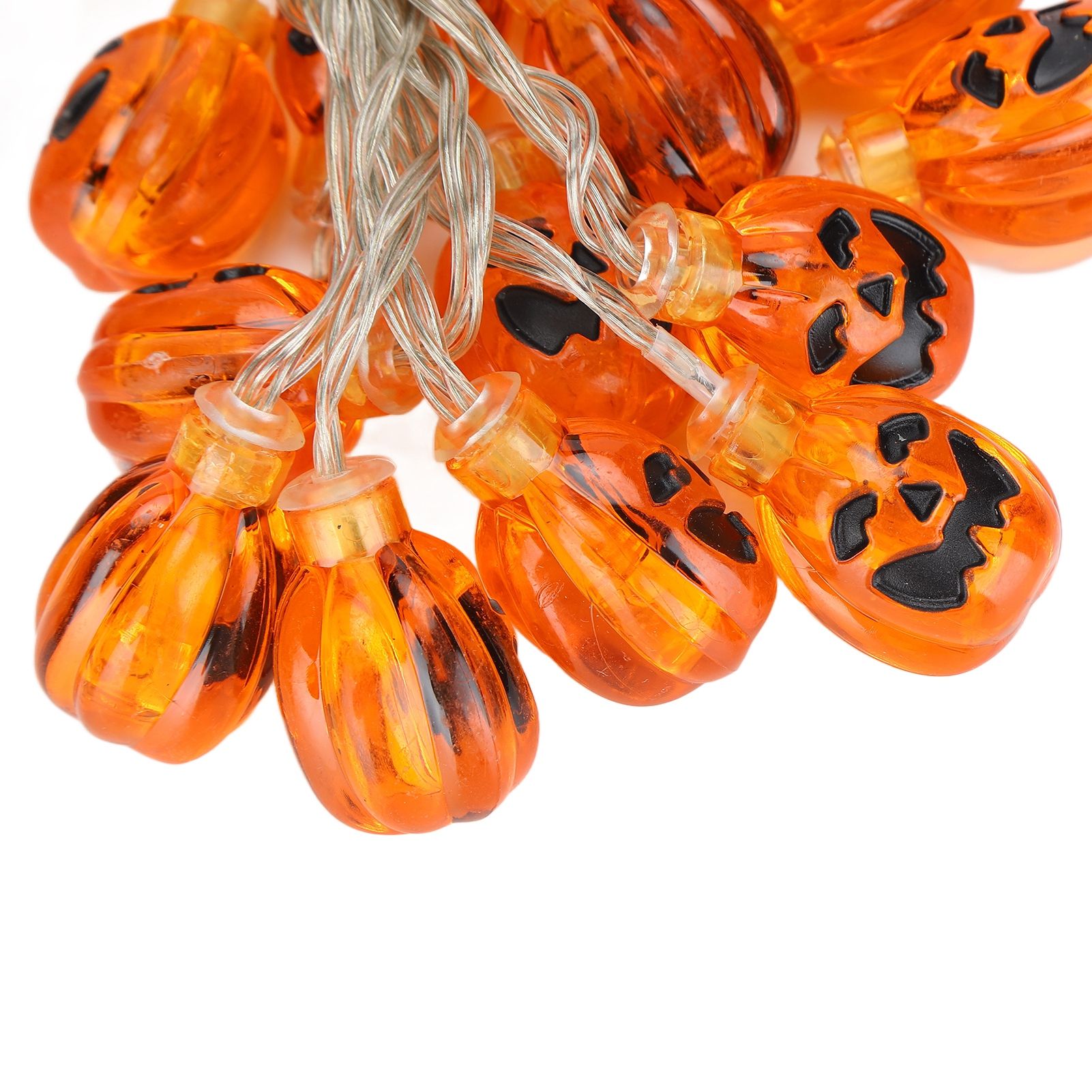 Halloween Pumpkin Lanterns String Battery Operated LED Pumpkin String Lights view 13