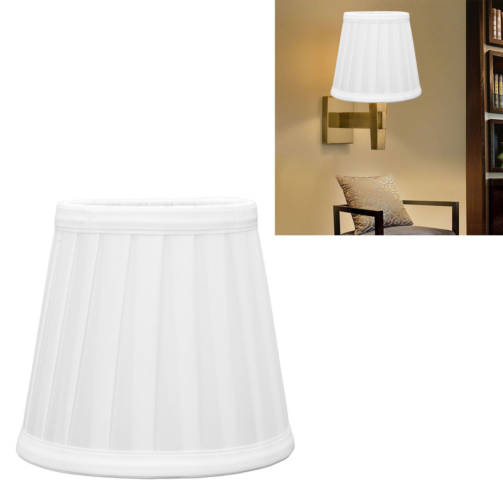 2Pcs Small Lamp Shades Wearproof Smooth Exquisite Lightweight Safe Convenient view 12