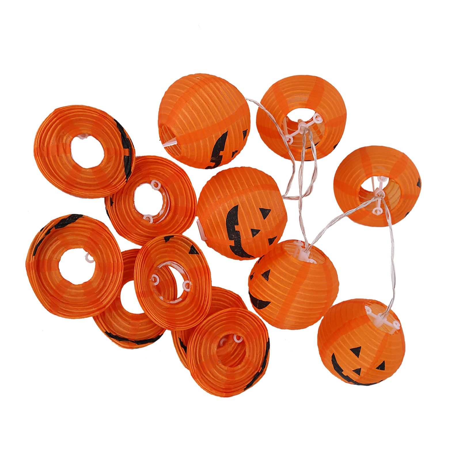 3m Halloween Pumpkin Lantern String LED Halloween Pumpkin String Lights for view 3