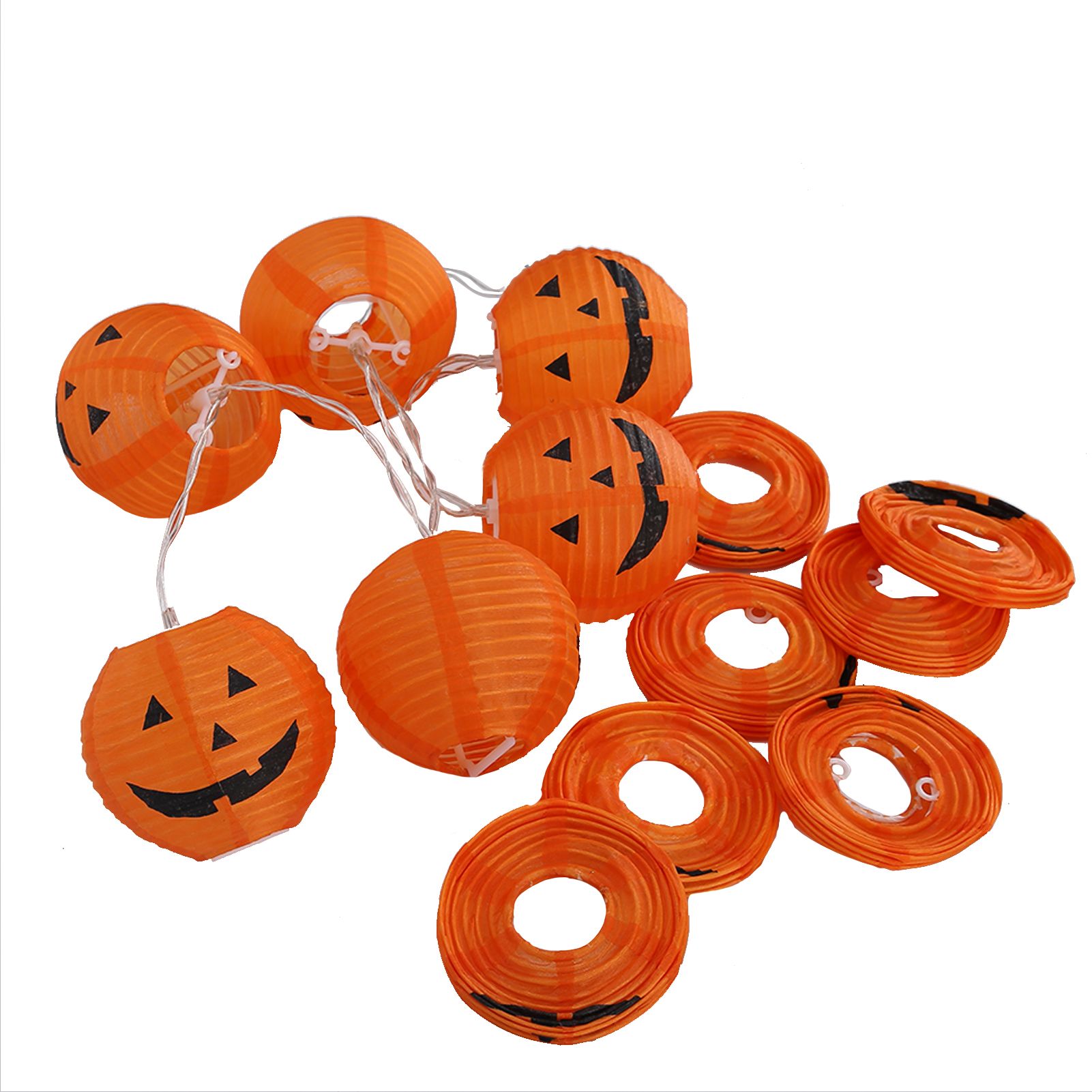 3m Halloween Pumpkin Lantern String LED Halloween Pumpkin String Lights for view 10