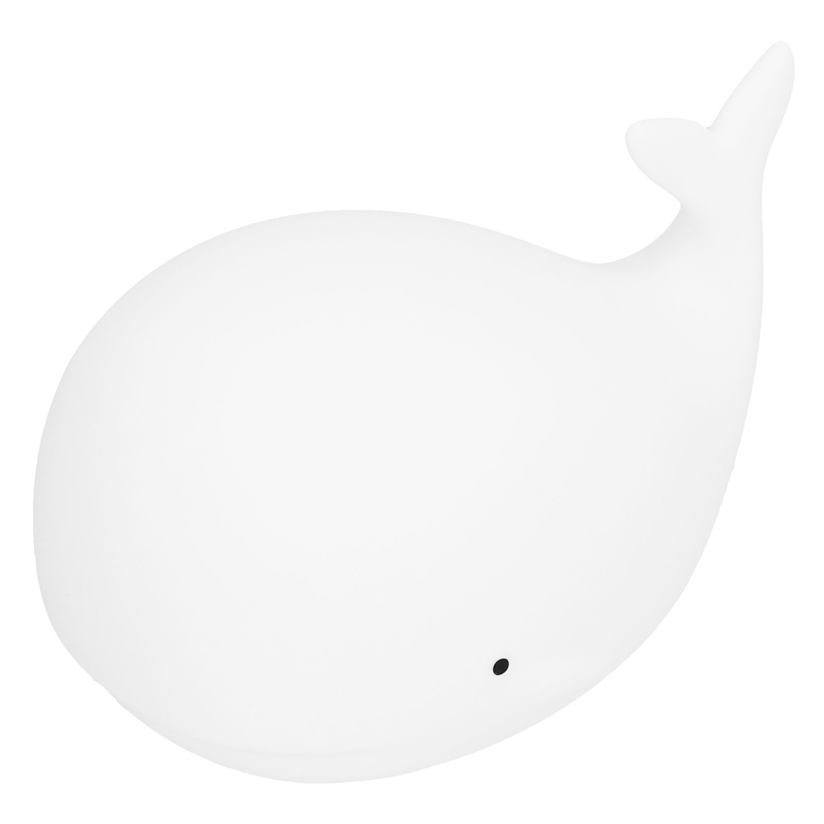 Silicone Night Light USB Charging Cute Whale Shaped Tap Lamp with 3 Lighting view 7