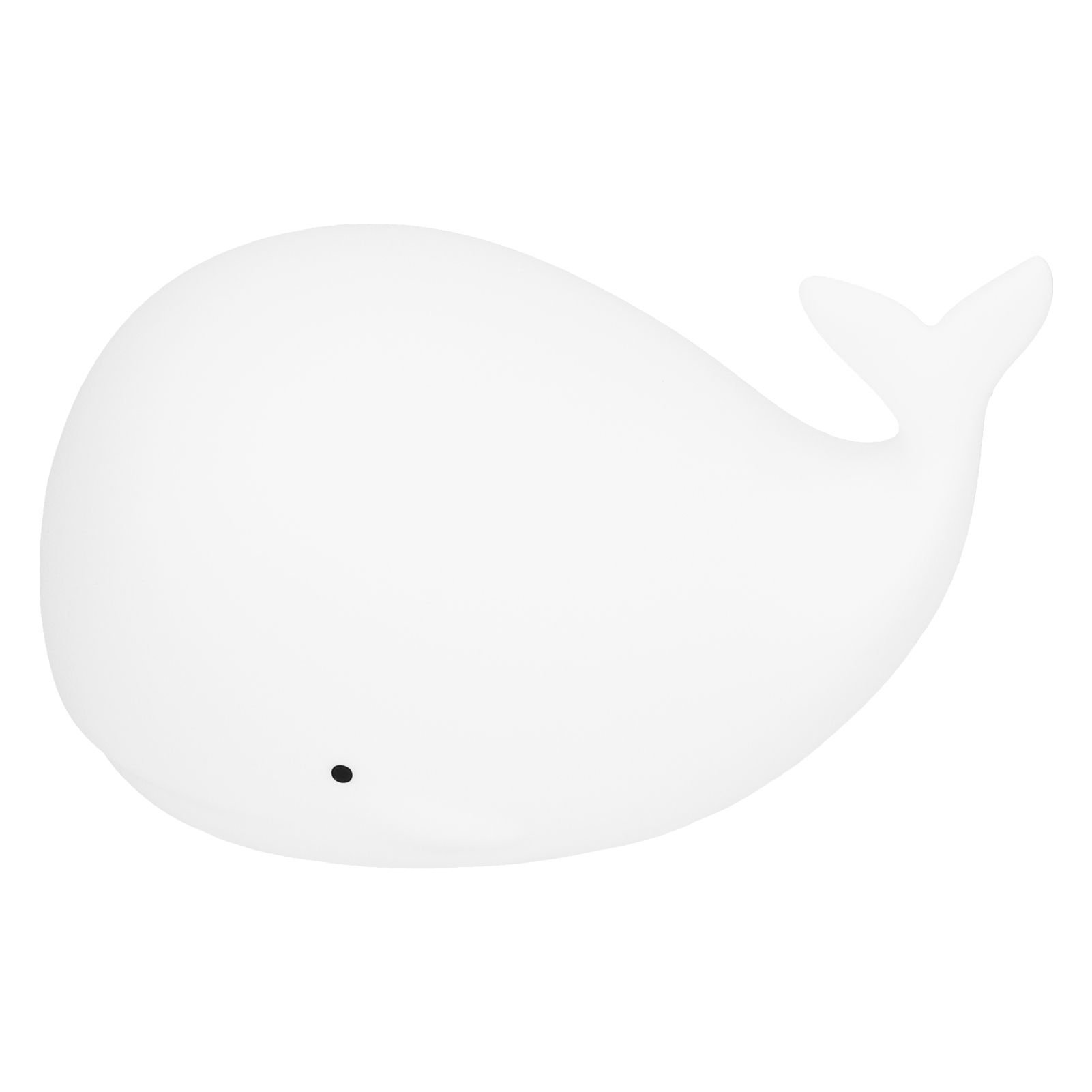 Silicone Night Light USB Charging Cute Whale Shaped Tap Lamp with 3 Lighting view 9