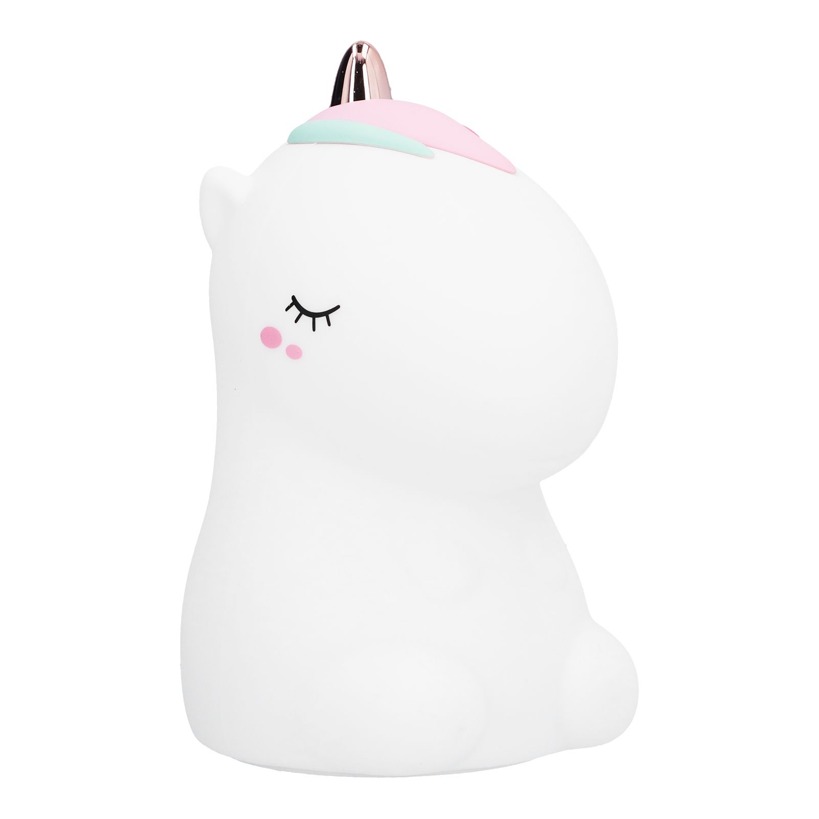 LED Animal Night Light USB Charging Silicone Cute Color Changing Lamp for view 5