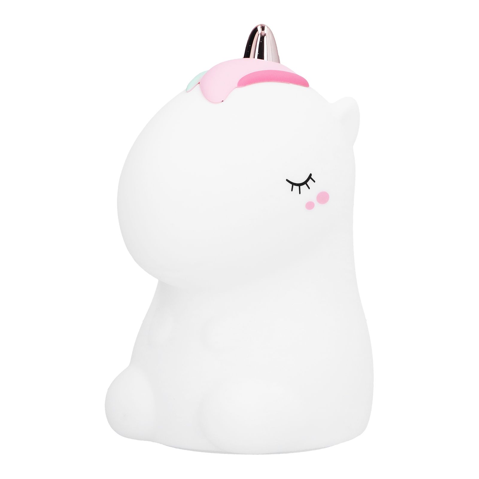 LED Animal Night Light USB Charging Silicone Cute Color Changing Lamp for view 7
