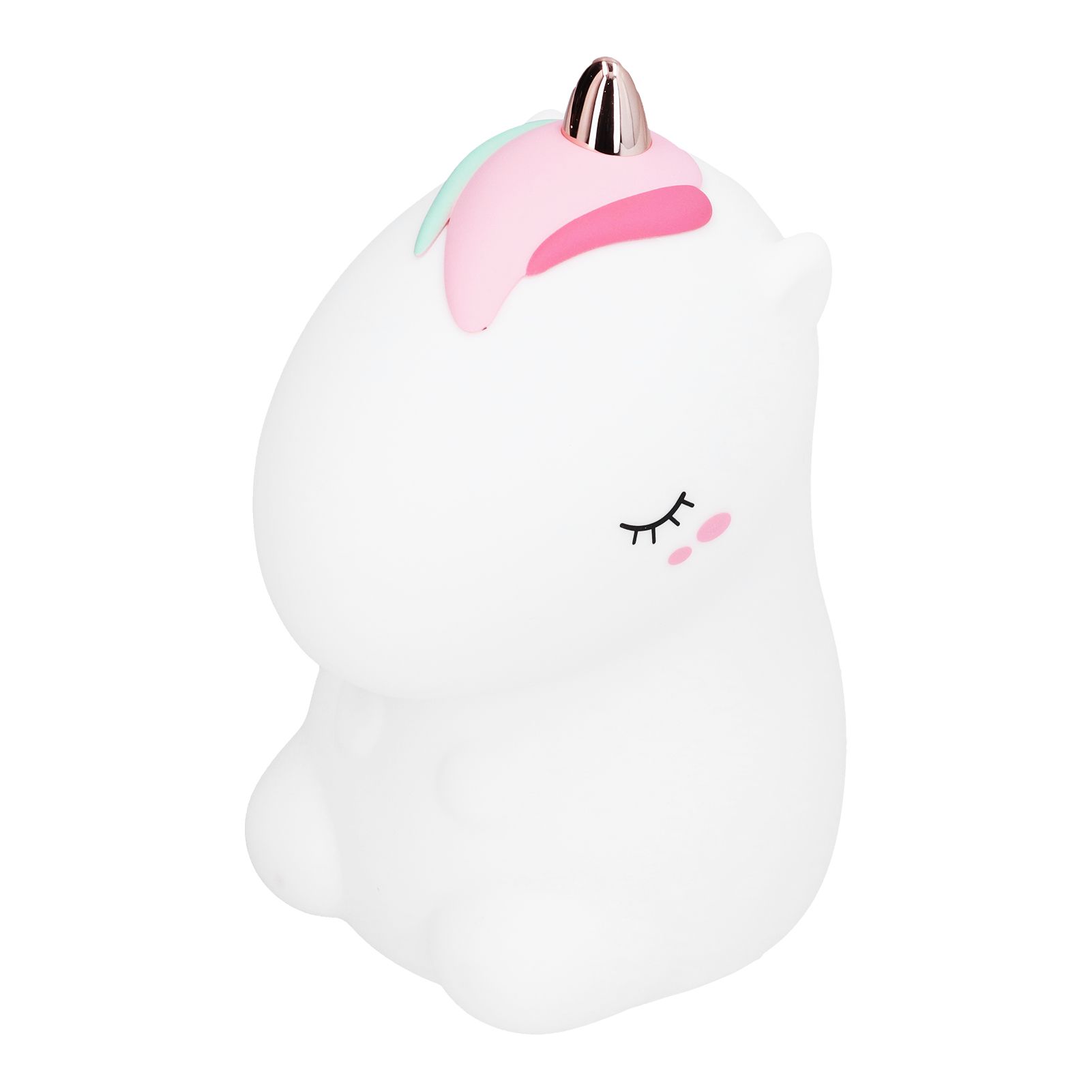 LED Animal Night Light USB Charging Silicone Cute Color Changing Lamp for view 8