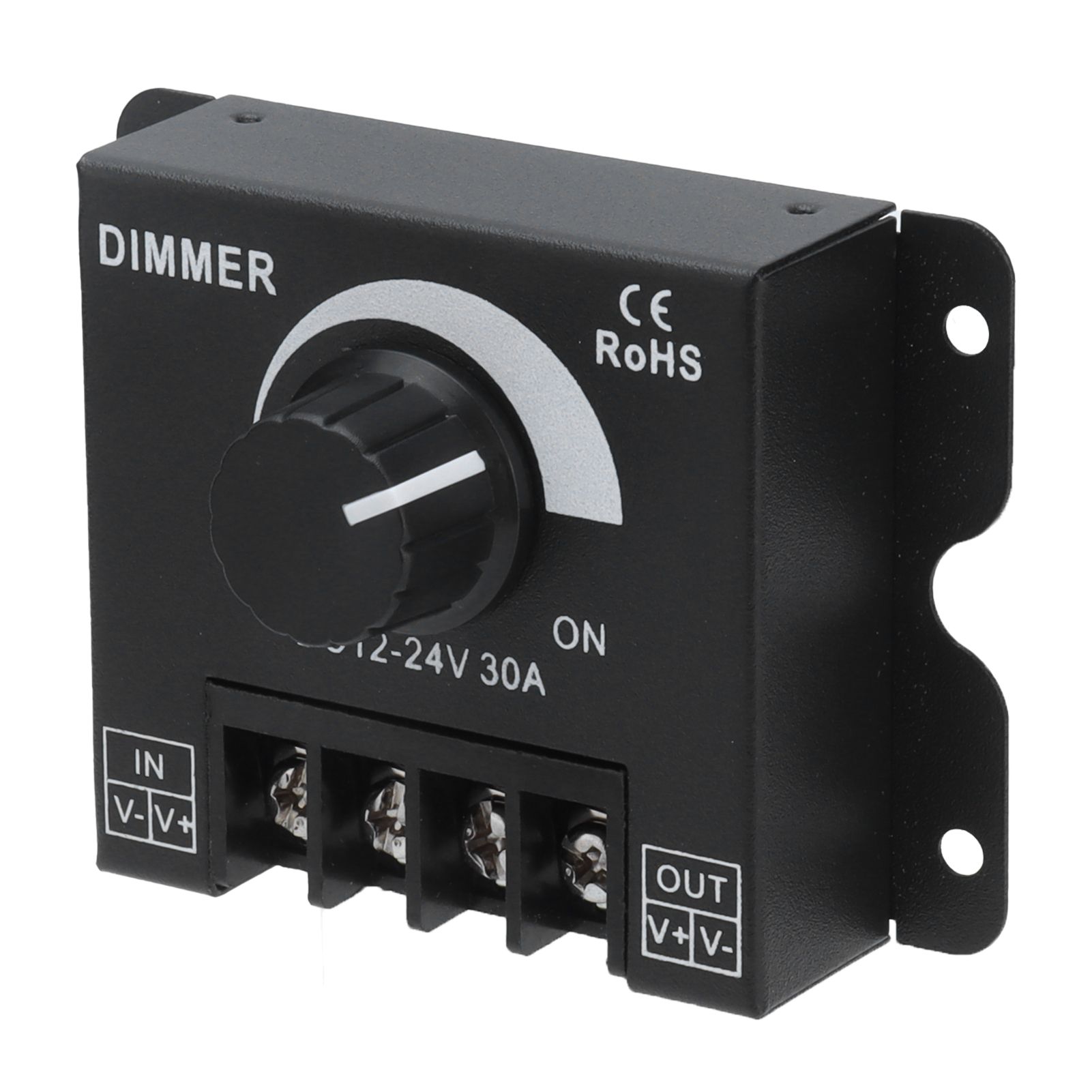 30A LED Dimmer PWM Unicolor Single Channel Adjustable Dimming Controller DC view 4