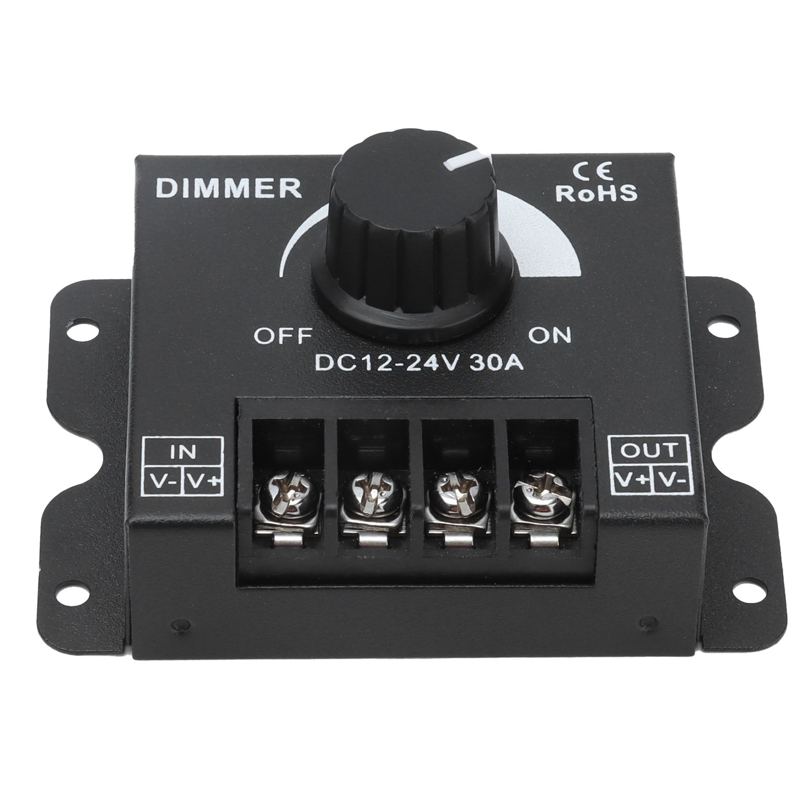 30A LED Dimmer PWM Unicolor Single Channel Adjustable Dimming Controller DC view 5