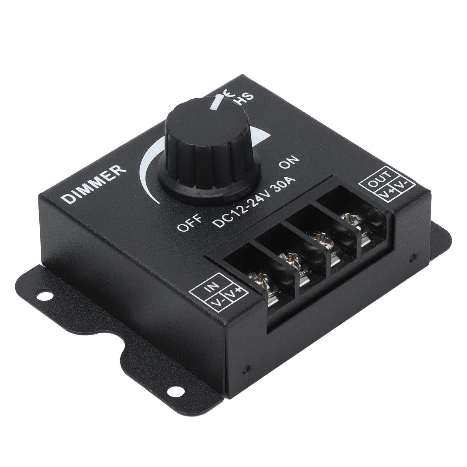 30A LED Dimmer PWM Unicolor Single Channel Adjustable Dimming Controller DC view 6