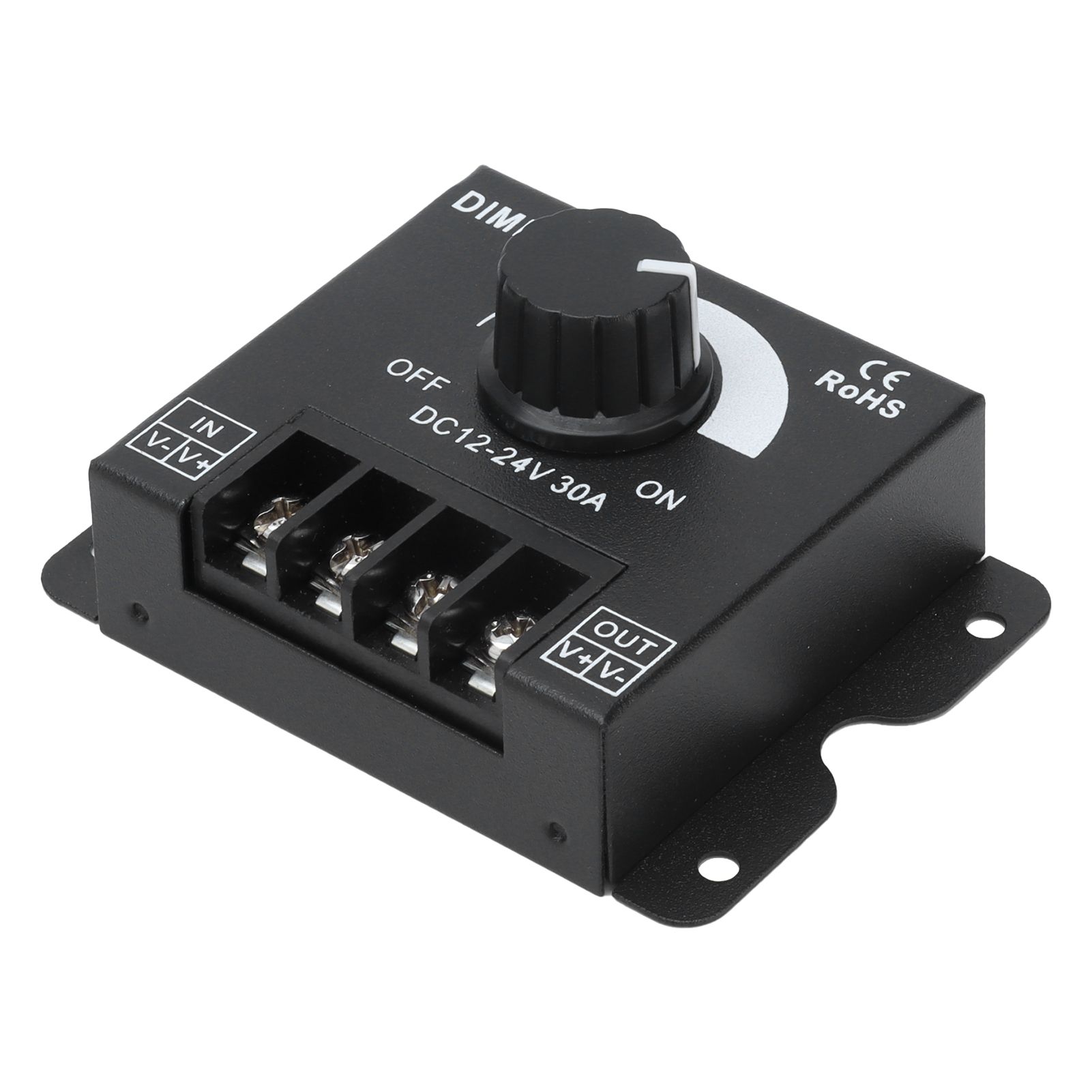 30A LED Dimmer PWM Unicolor Single Channel Adjustable Dimming Controller DC view 7