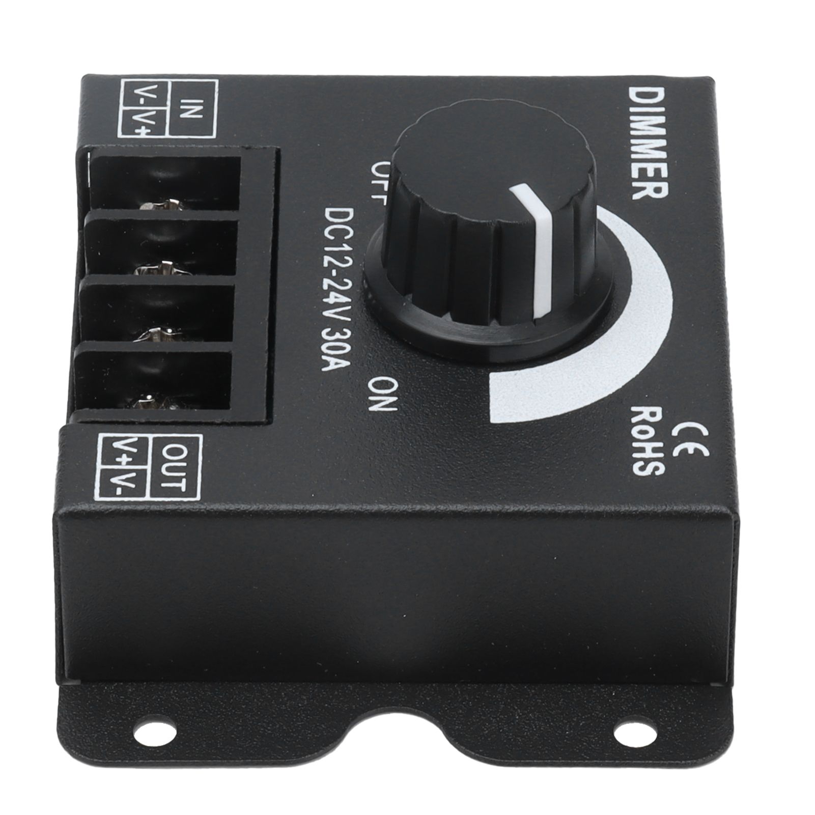 30A LED Dimmer PWM Unicolor Single Channel Adjustable Dimming Controller DC view 8