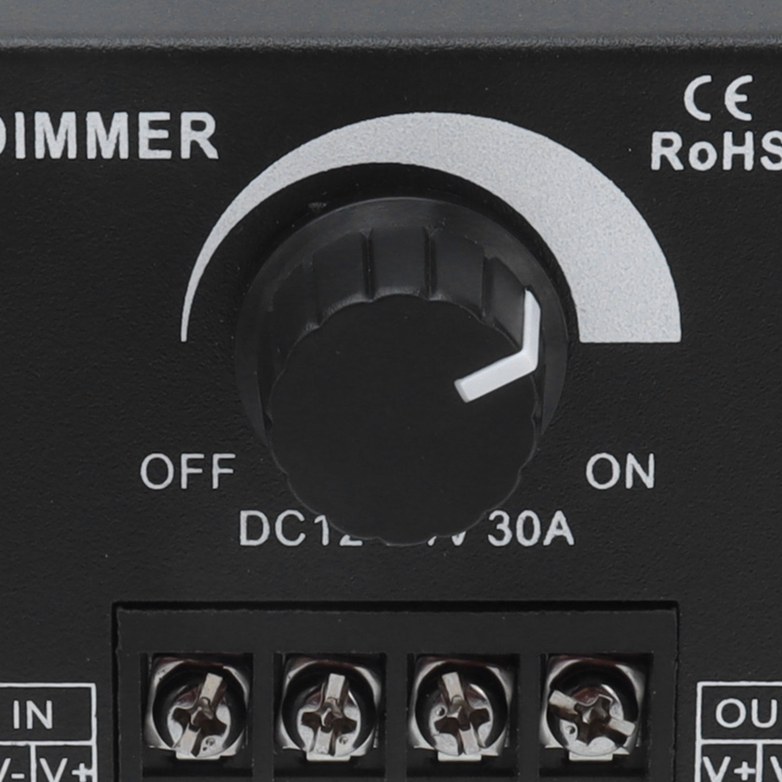30A LED Dimmer PWM Unicolor Single Channel Adjustable Dimming Controller DC view 14