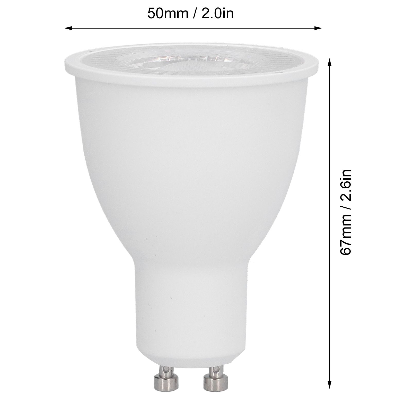 10W GU10 LED Light Bulb 1100LM Spotlight Bulb Home Embedded Lighting for view 13