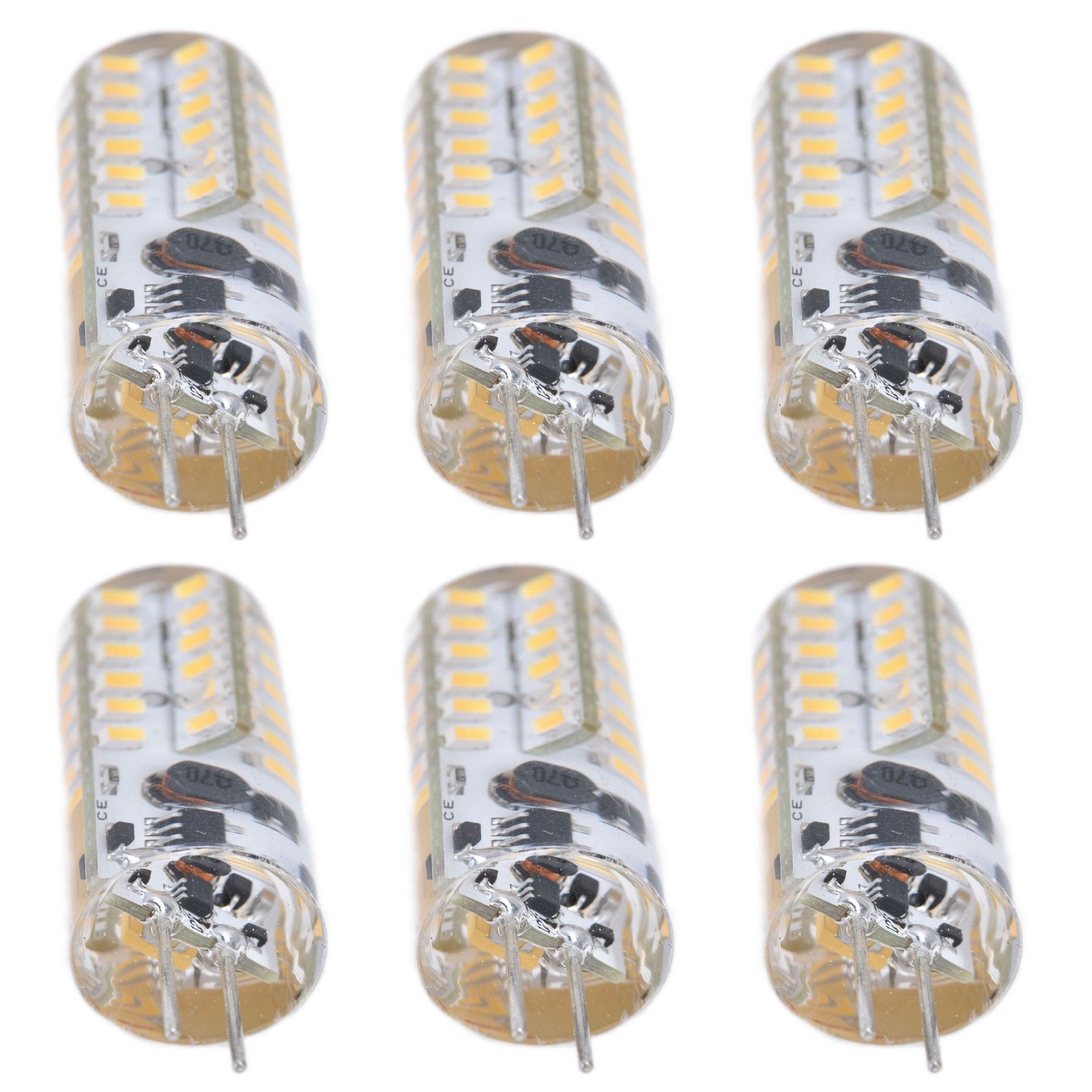 6Pcs LED Bulb Easy Install Light Transmission Uniform Light Output Color Bulb view 4