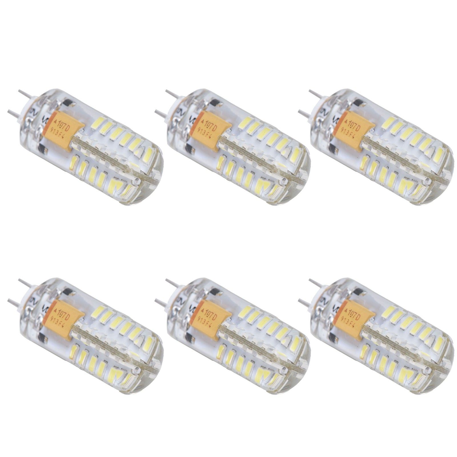 6Pcs LED Bulb Easy Install Light Transmission Uniform Light Output Color Bulb view 3