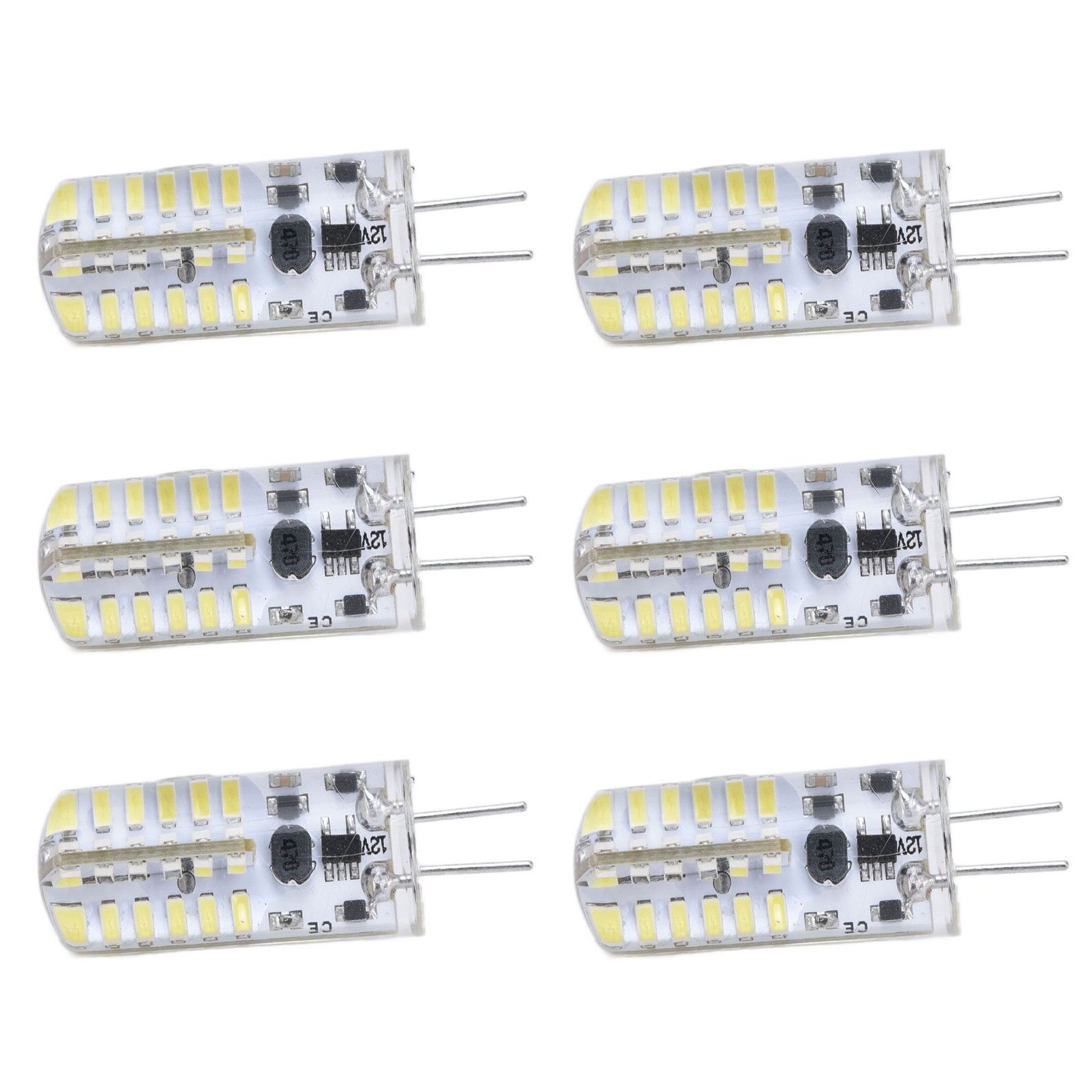 6Pcs LED Bulb Easy Install Light Transmission Uniform Light Output Color Bulb view 5