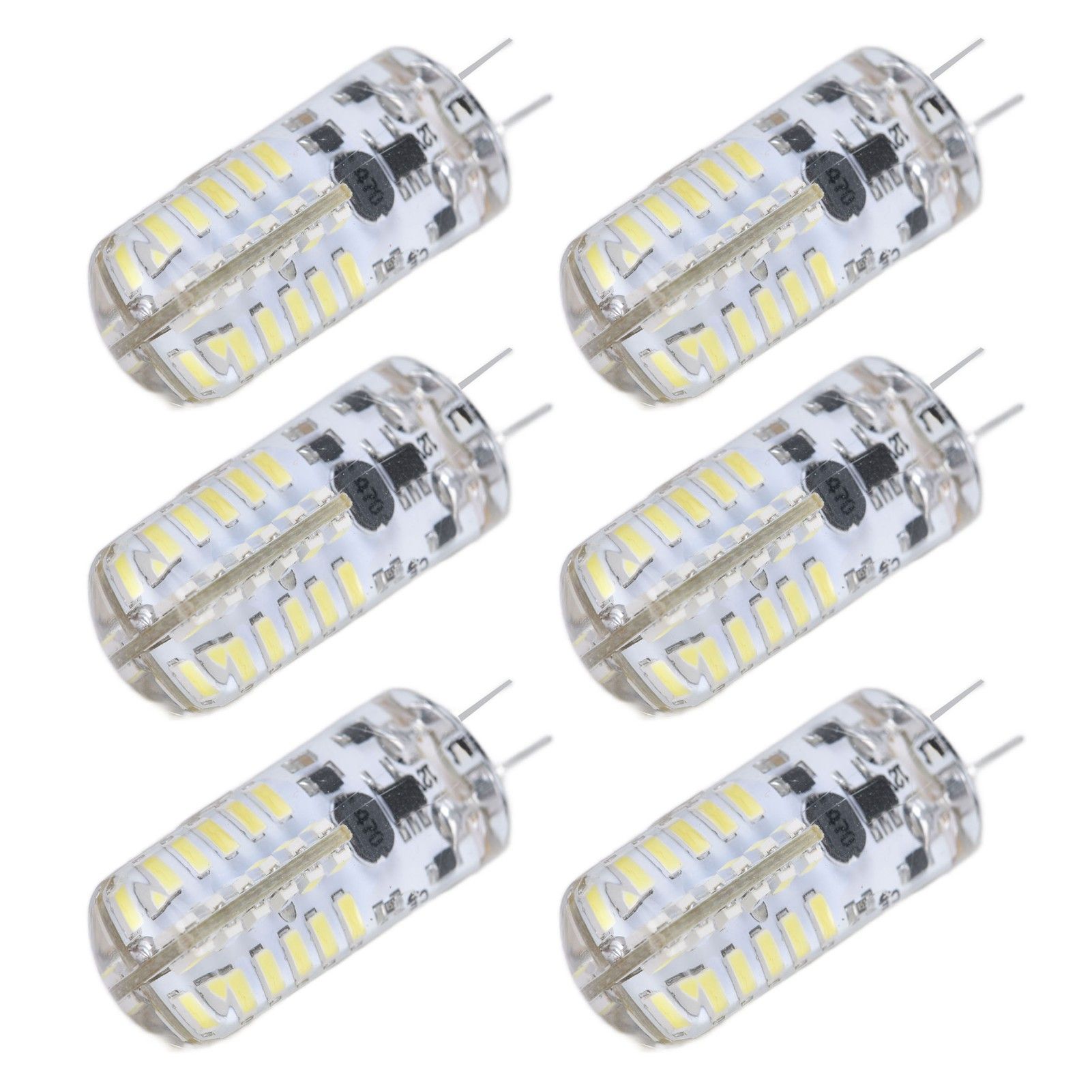 6Pcs LED Bulb Easy Install Light Transmission Uniform Light Output Color Bulb view 6