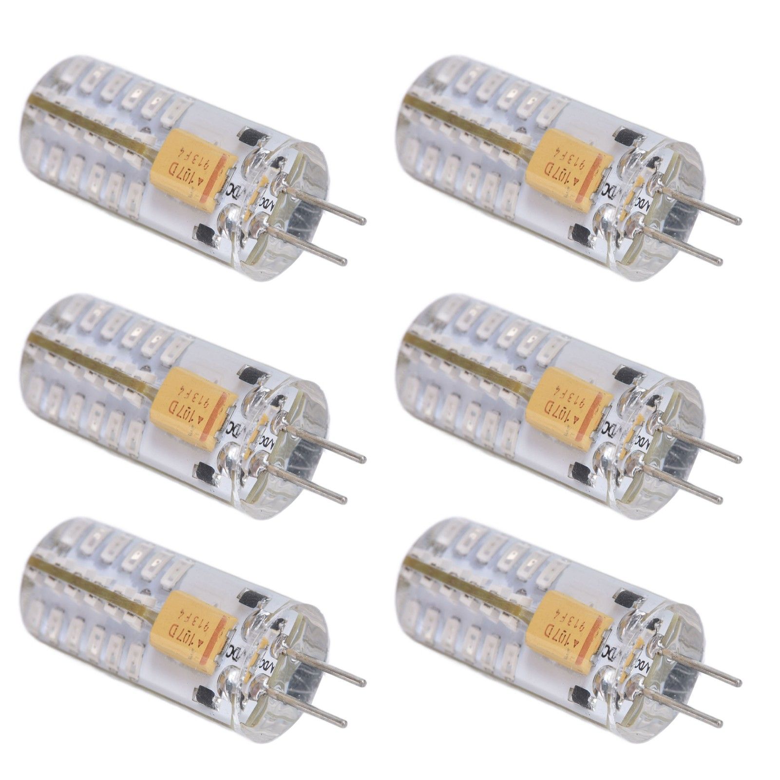 6Pcs LED Bulb Easy Install Light Transmission Uniform Light Output Color Bulb view 2