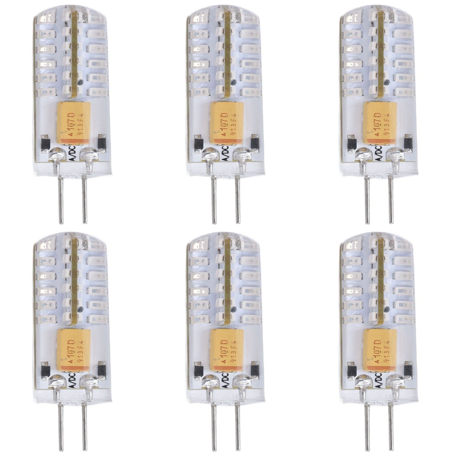 6Pcs LED Bulb Easy Install Light Transmission Uniform Light Output Color Bulb view 7
