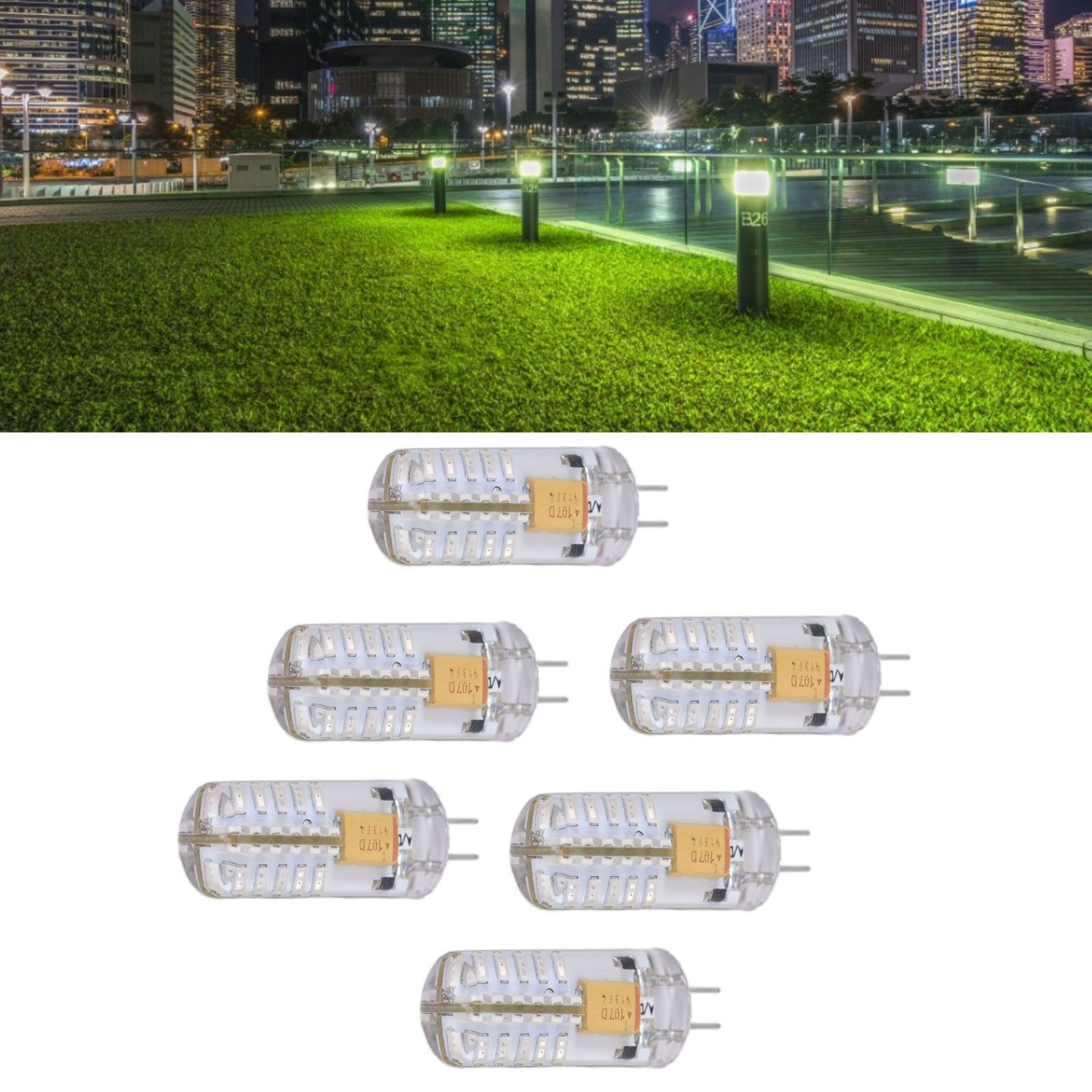 6Pcs LED Bulb Easy Install Light Transmission Uniform Light Output Color Bulb view 12