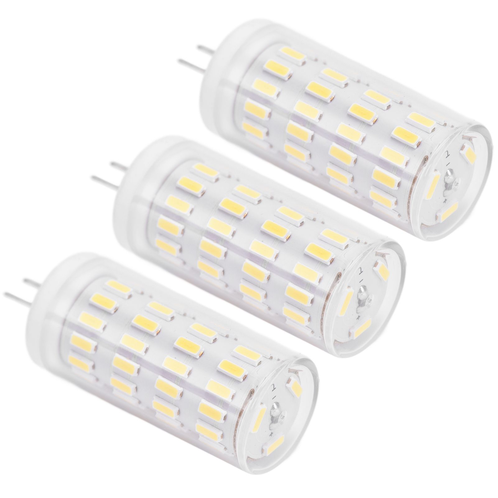3PCS G4 LED Bulb 5W T3 JC Type Double Pin Base AC DC12‑24V Dimmable Outdoor view 3