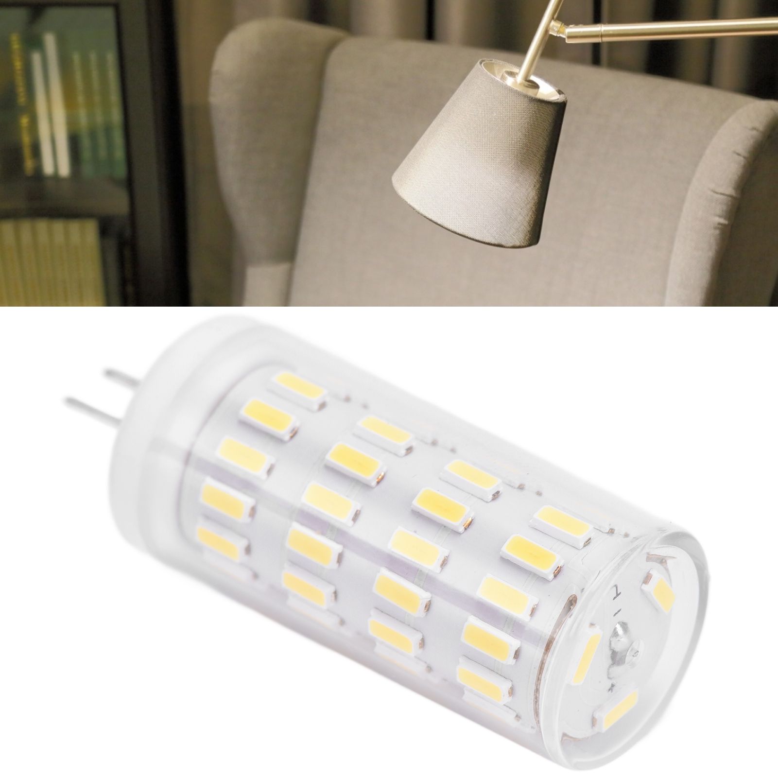 3PCS G4 LED Bulb 5W T3 JC Type Double Pin Base AC DC12‑24V Dimmable Outdoor view 12